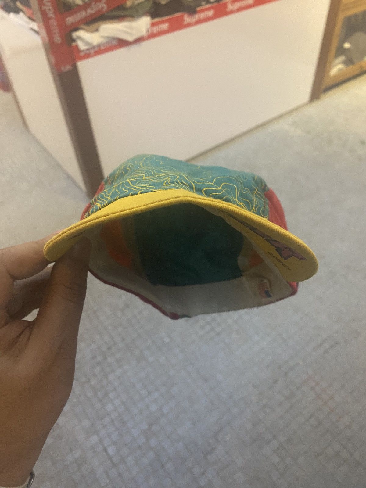Disney × Vintage Vtg 80s The Rocketeer Walt Disney Picture Painters Hat Cap Size ONE SIZE - 3 Thumbnail