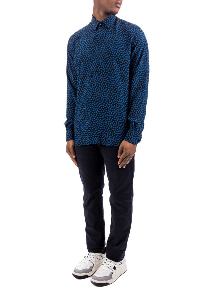 Saint Laurent Paris o1s1wg110725 Chino Pants in Raw Stretch Gabardine in Navy Size US 28 / EU 44 - 2 Thumbnail