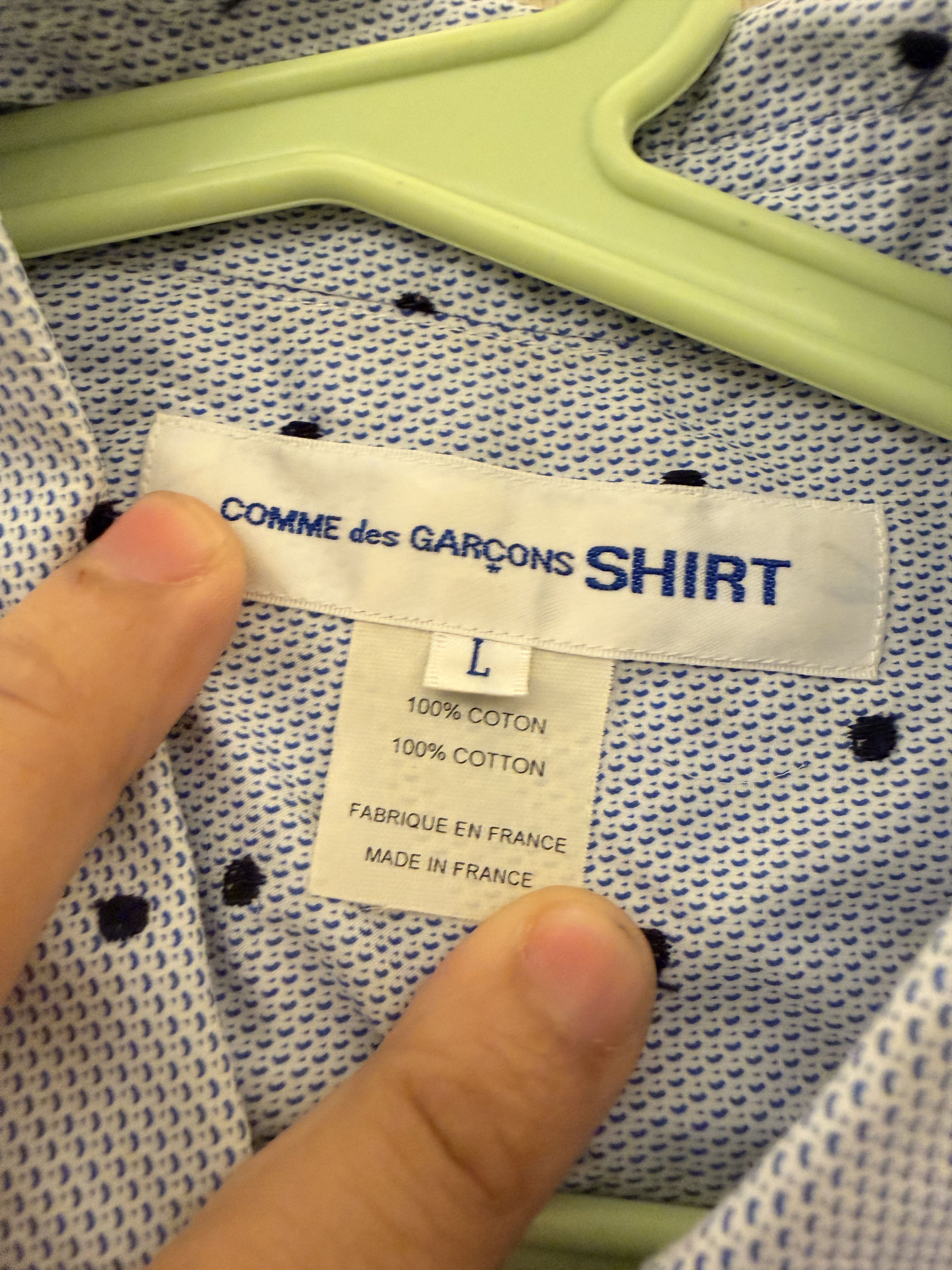 Comme des Garcons SHIRT Polka Dot Shirt Size US L / EU 52-54 / 3 - 3 Thumbnail