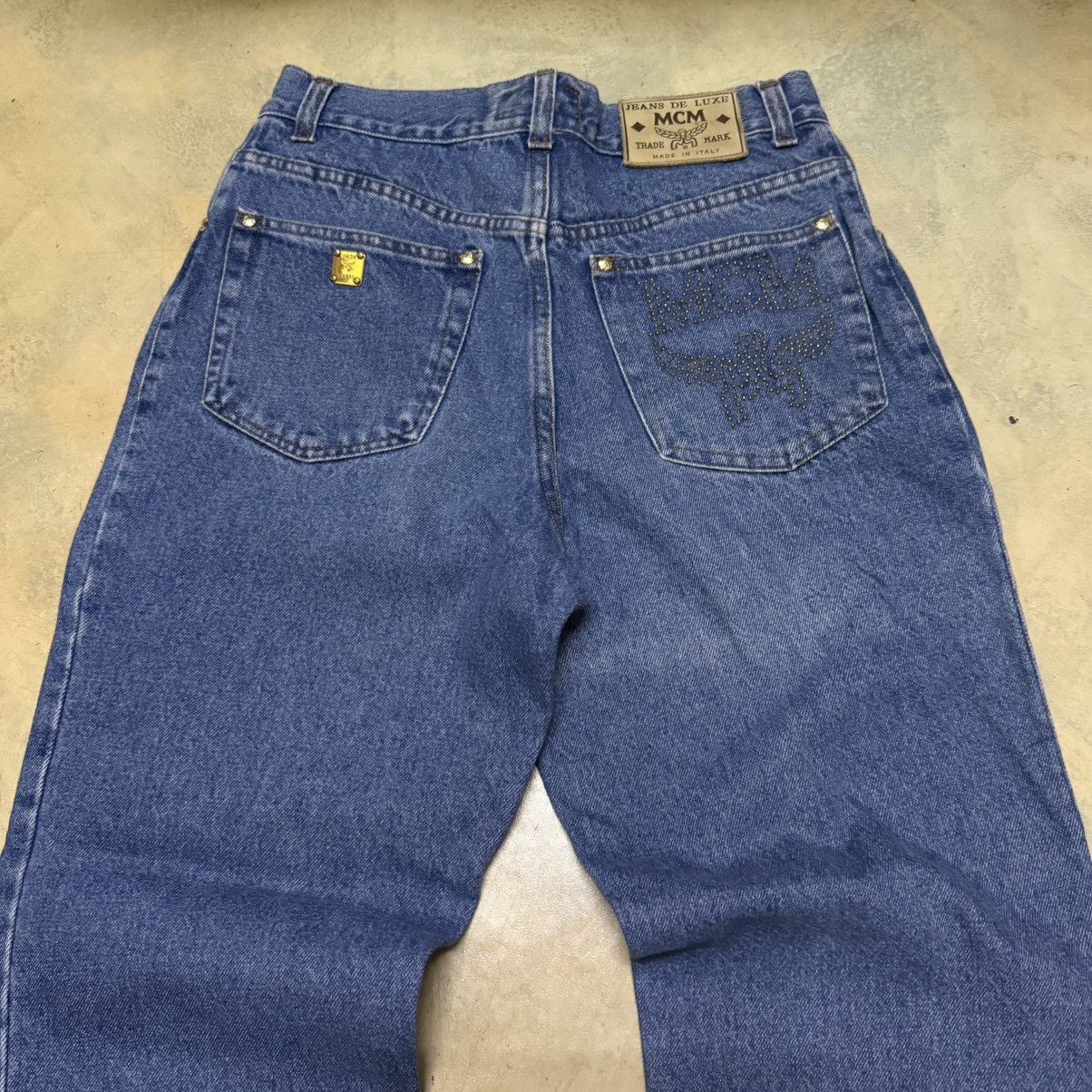 MCM MCM Big Logo Denim Jeans Size US 29 - 16 Thumbnail