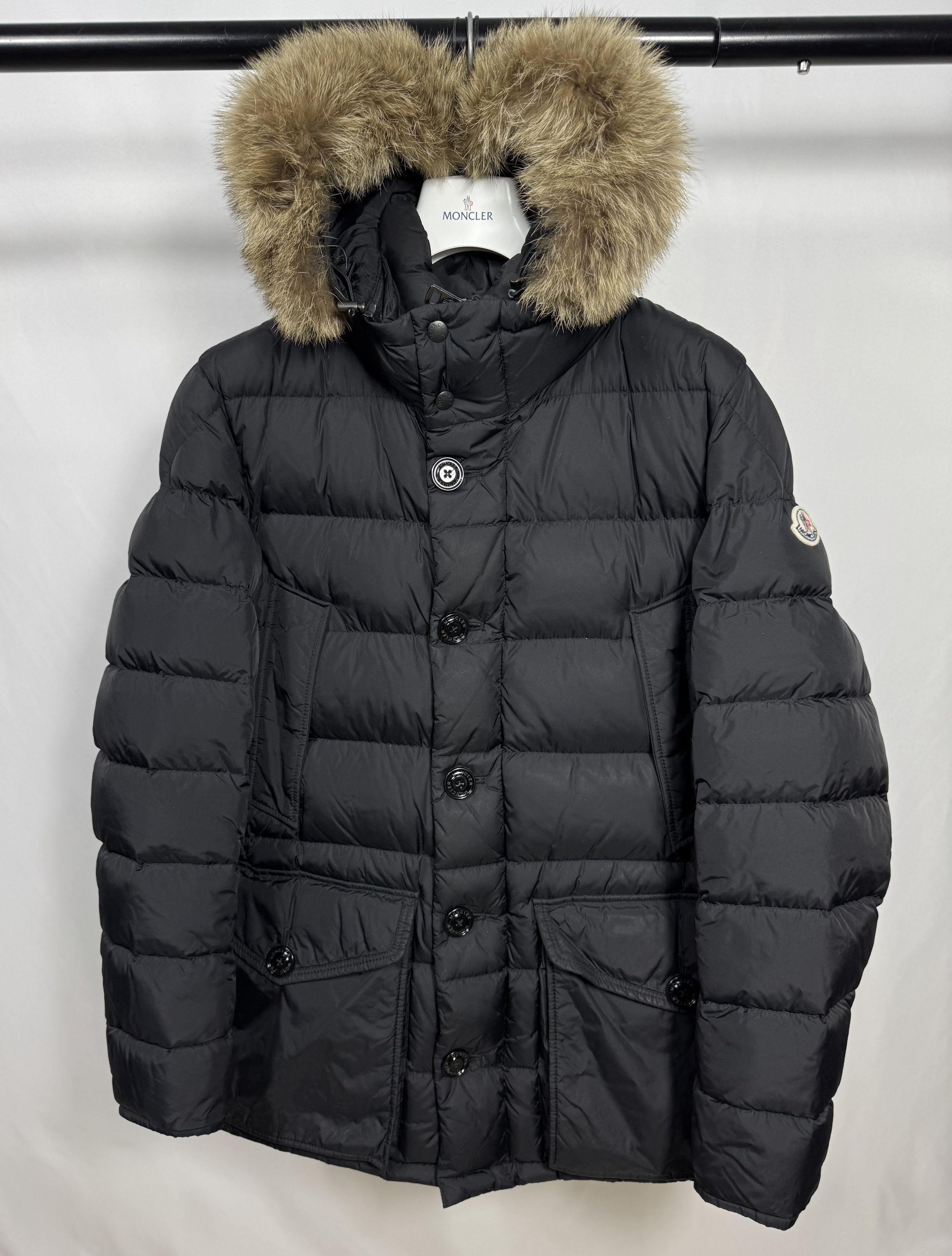 Moncler Moncler Cluny Fur Jacket Size US L / EU 52-54 / 3 - 1 Thumbnail