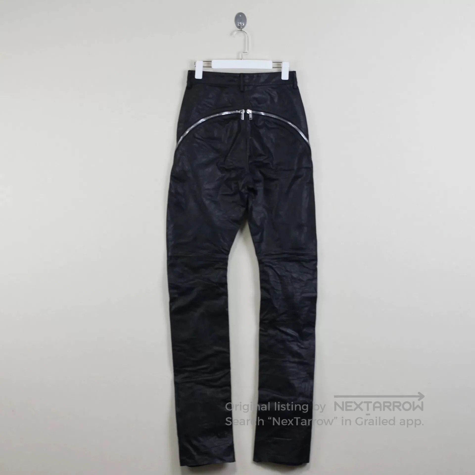 Rick Owens rick owens black banana long pants. Size US 27 - 2 Thumbnail