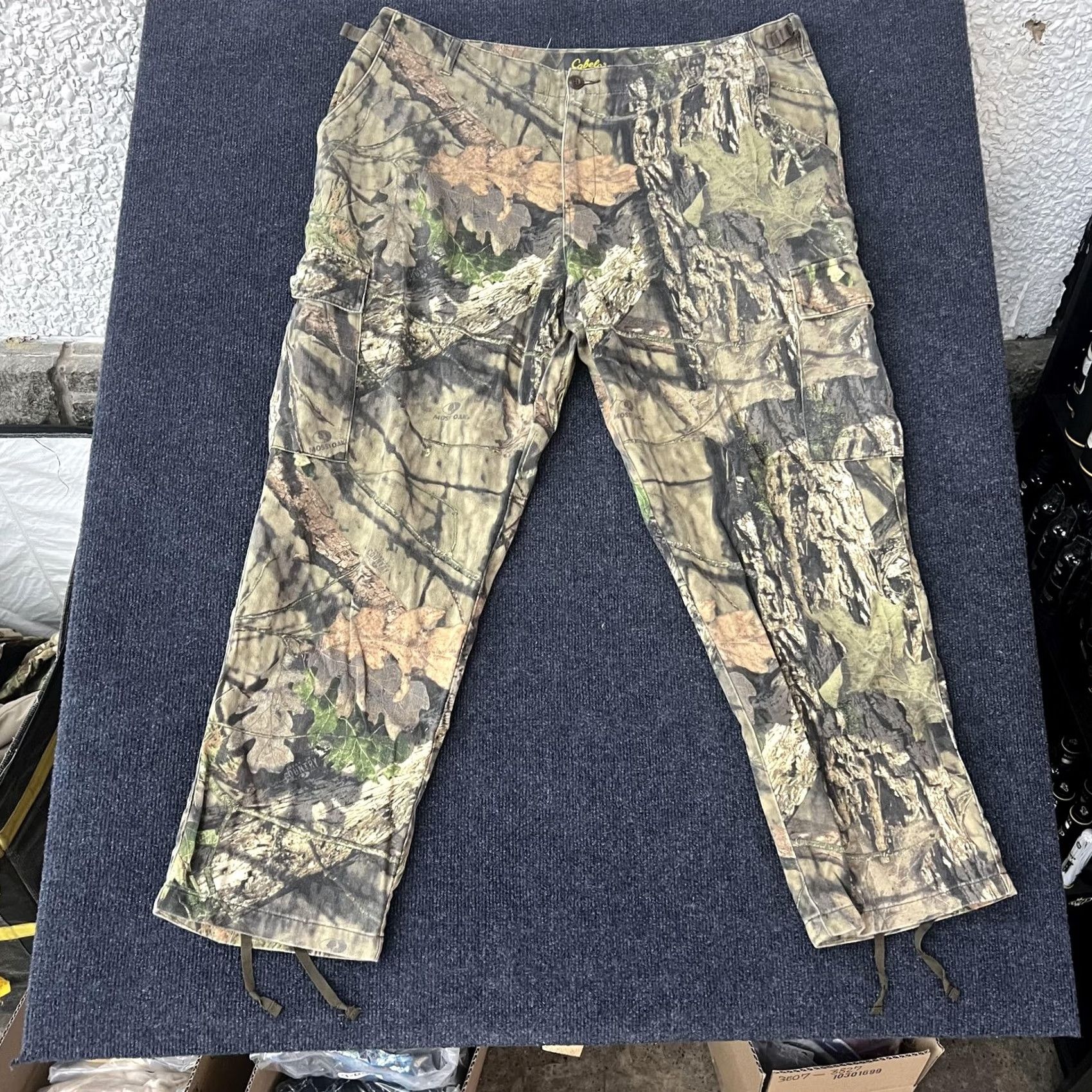 Vintage Cabela's Cargo Pants Mens 44x32 Brown Camo Hunting Outdoor Cotton Blend Workwear Size US 44 / EU 60 - 2 Thumbnail