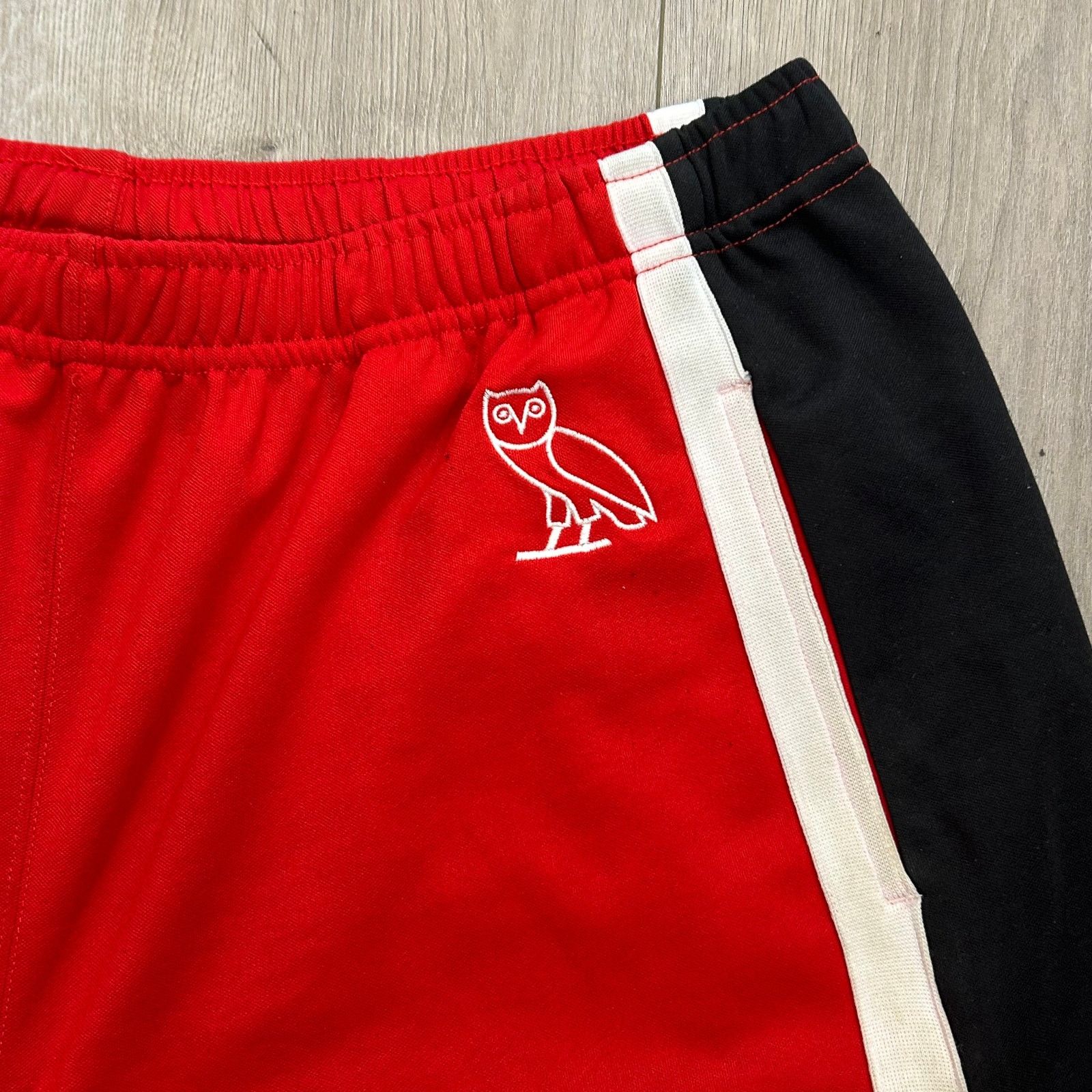 October's Very Own SS21 OVO Arch Basketball Shorts Red size Medium M B2 Size US 30 / EU 46 - 2 Thumbnail