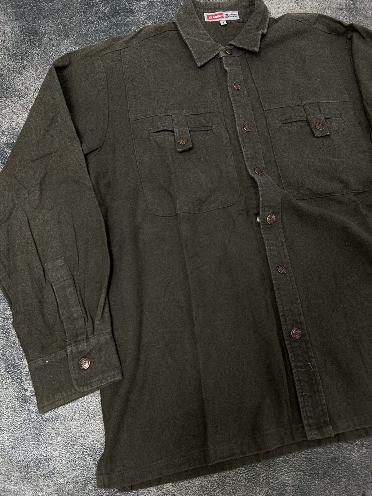 Xlarge Vintage X-LARGE Civilian made in USA Size US XL / EU 56 / 4 - 2 Thumbnail