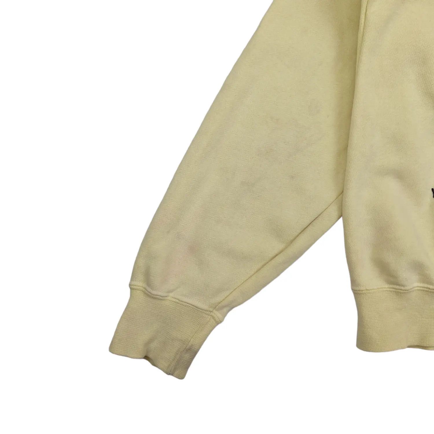 Wrangler Vintage 80's WRANGLER Yellow Plain Jumper Sweatshirt Size US XS / EU 42 / 0 - 7 Thumbnail