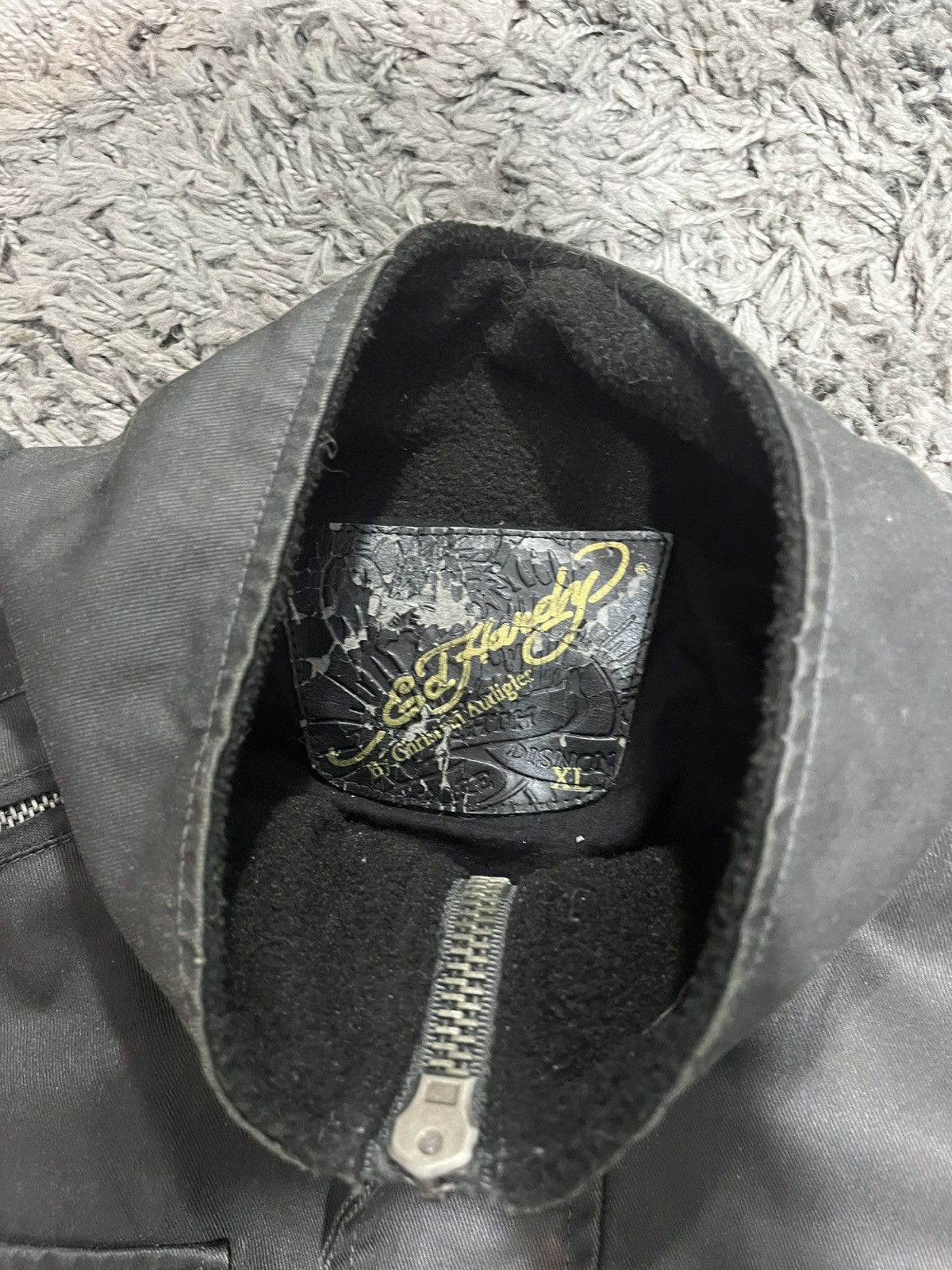 Christian Audigier × Ed Hardy × Vintage Rare Vintage Ed Hardy Jacket Christian Audigier Opium Size US XL / EU 56 / 4 - 11 Thumbnail