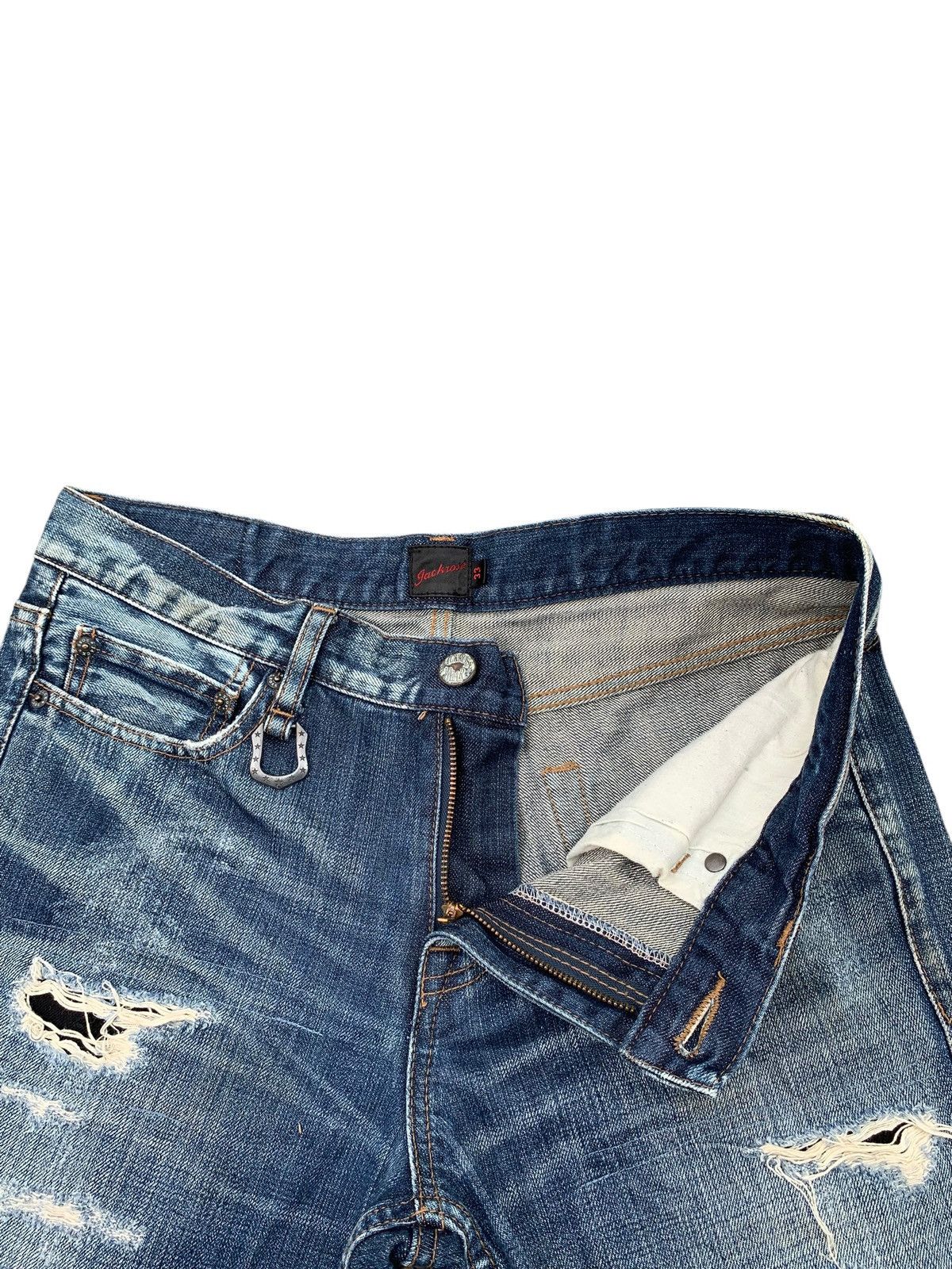 JACKROSE RARE💥FLARE JACKROSE TRASHER MUDWASH DISTRESSED DENIM Size US 32 / EU 48 - 14 Thumbnail