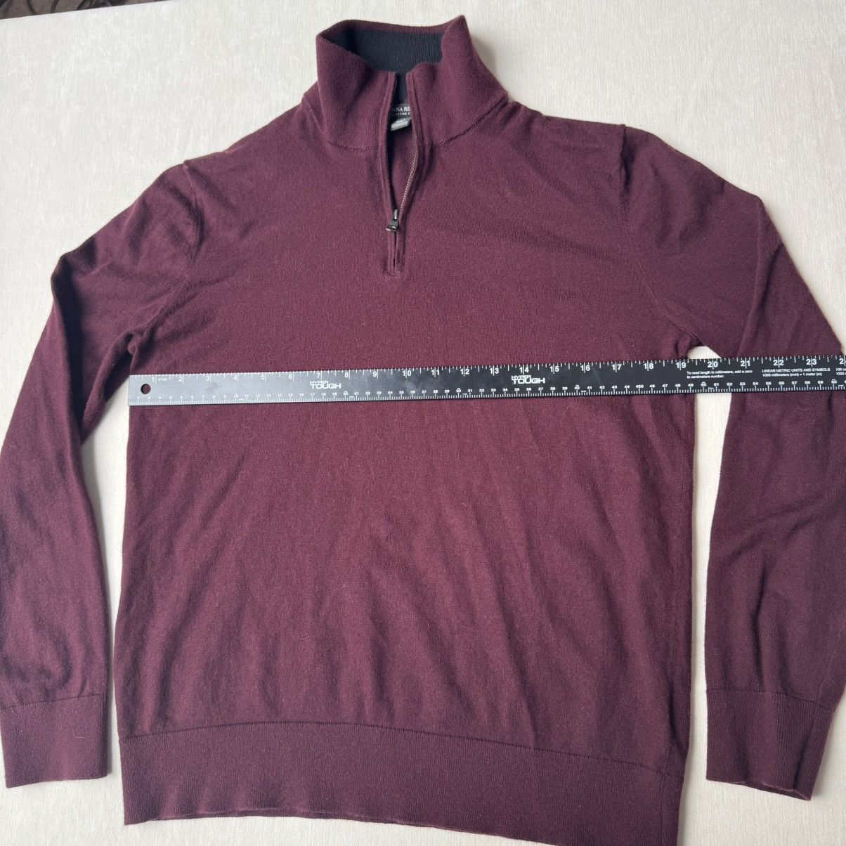 Banana Republic Banana Republic Mens M Quarter Zip Pima/Cashmere Size US M / EU 48-50 / 2 - 3 Thumbnail