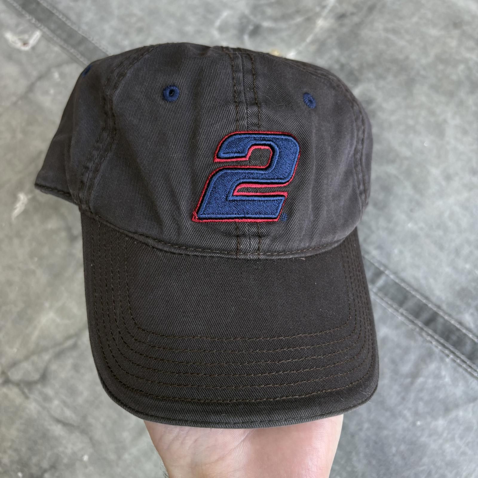 NASCAR Vintage Y2K Rusty Wallace Miller Lite Beer Grunge NASCAR Hat Size ONE SIZE - 1 Thumbnail