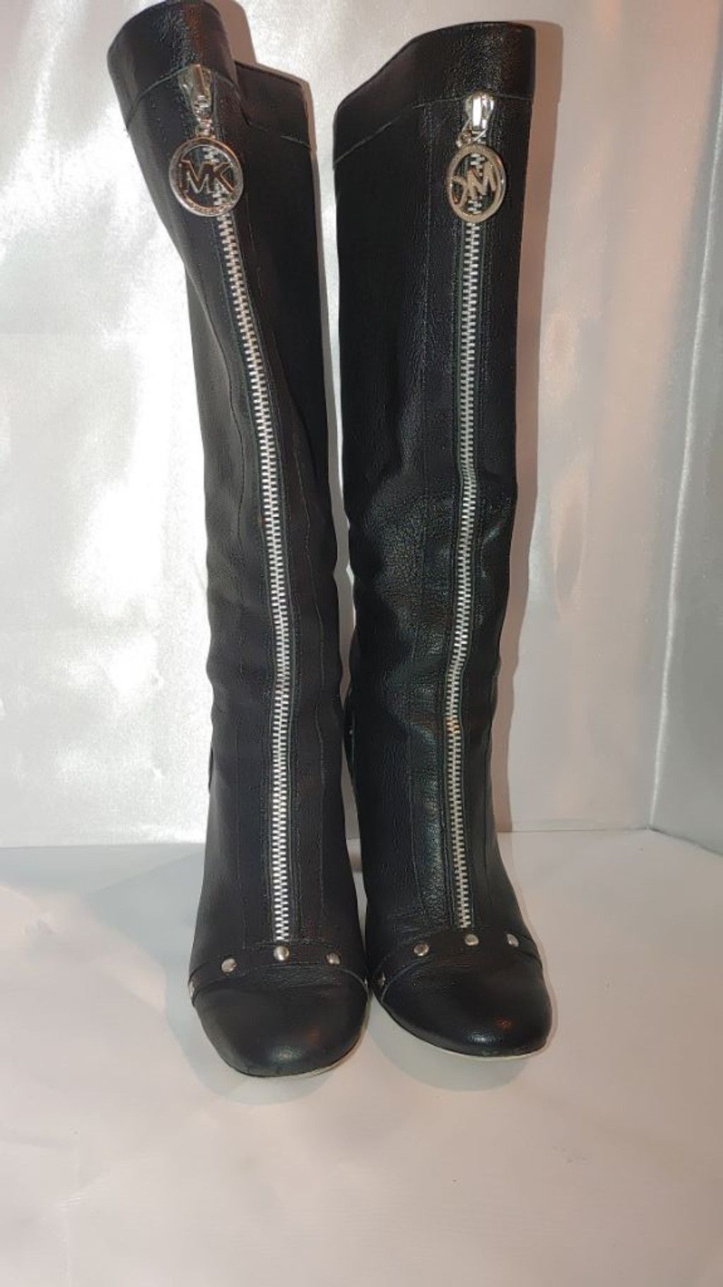 Michael Kors Michael Kors Fulton Leather Boots Size 7.5M Size US 7.5 / IT 37.5 - 3 Thumbnail