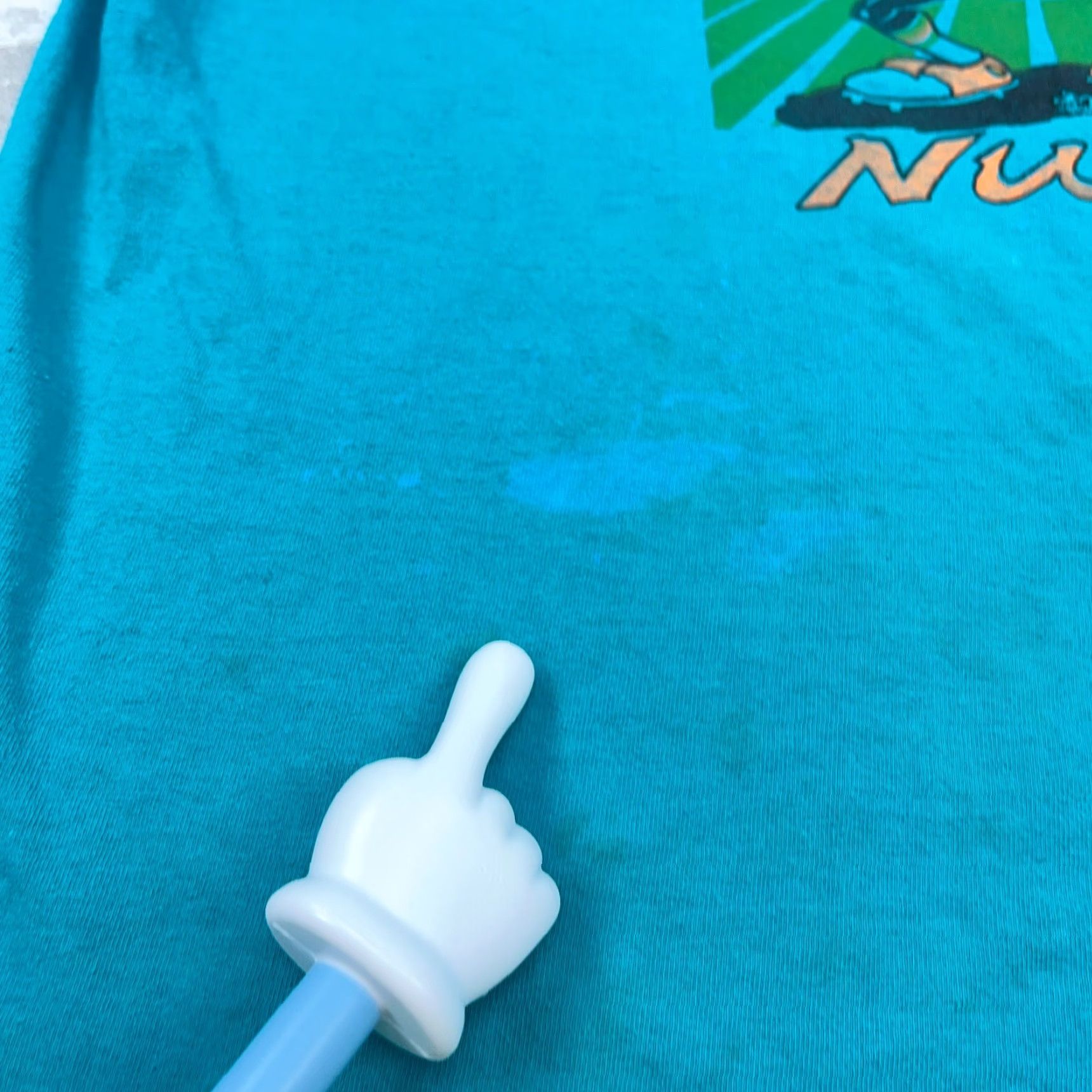 Vintage VINTAGE Miami Nut Shirt Men Large Blue Tee Single Stitch 80s Florida Football Shirt Men Blue 80s Retro Graphic Print Football Size US L / EU 52-54 / 3 - 6 Thumbnail