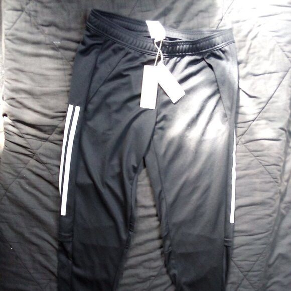 Adidas NWT Adidas 3 Stripe Aeroready Track Pants Joggers Size 30" / US 8 / IT 44 - 6 Thumbnail