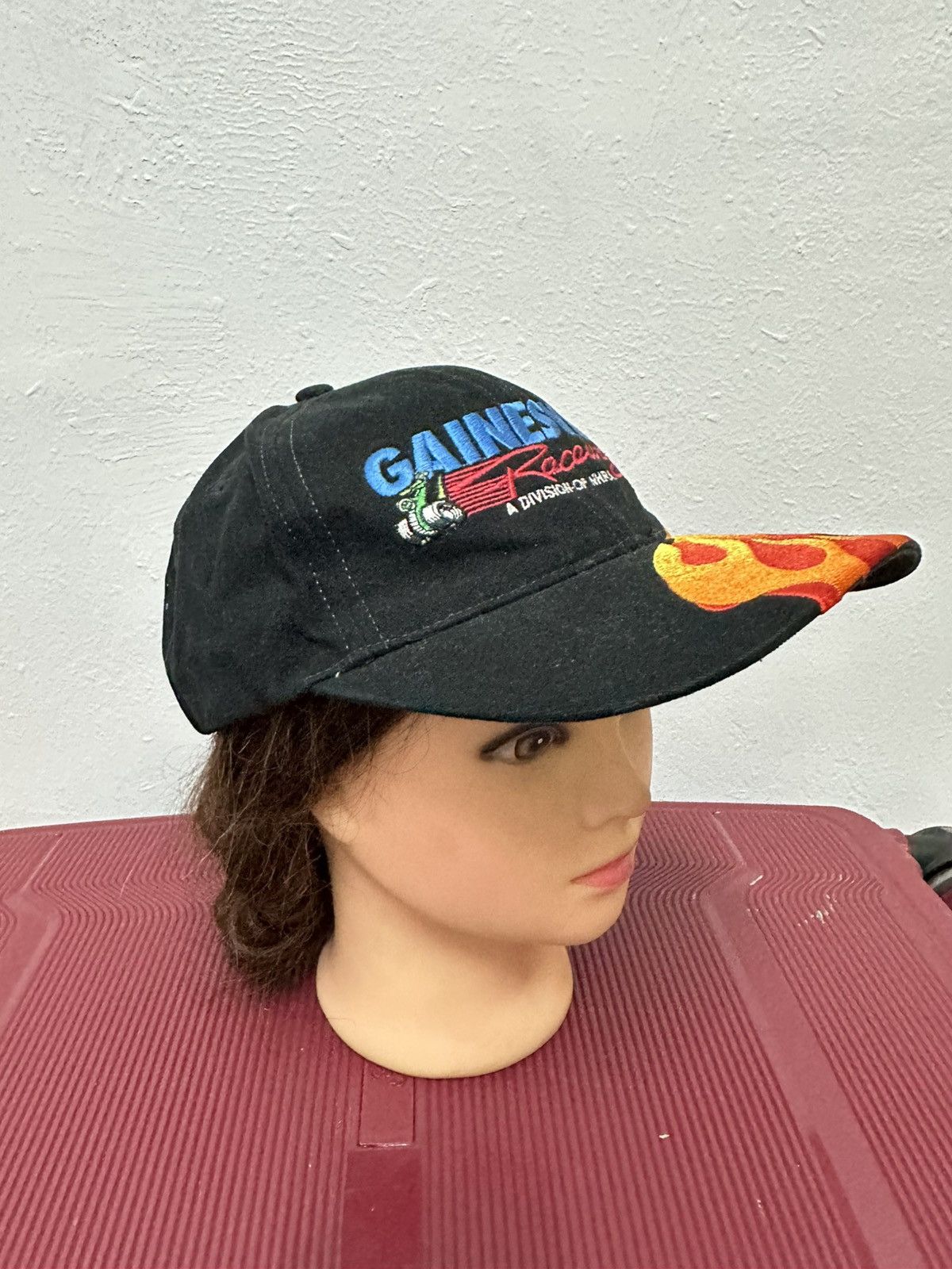 NASCAR Vintage Nascar Flame Racing Cap Size ONE SIZE - 4 Thumbnail
