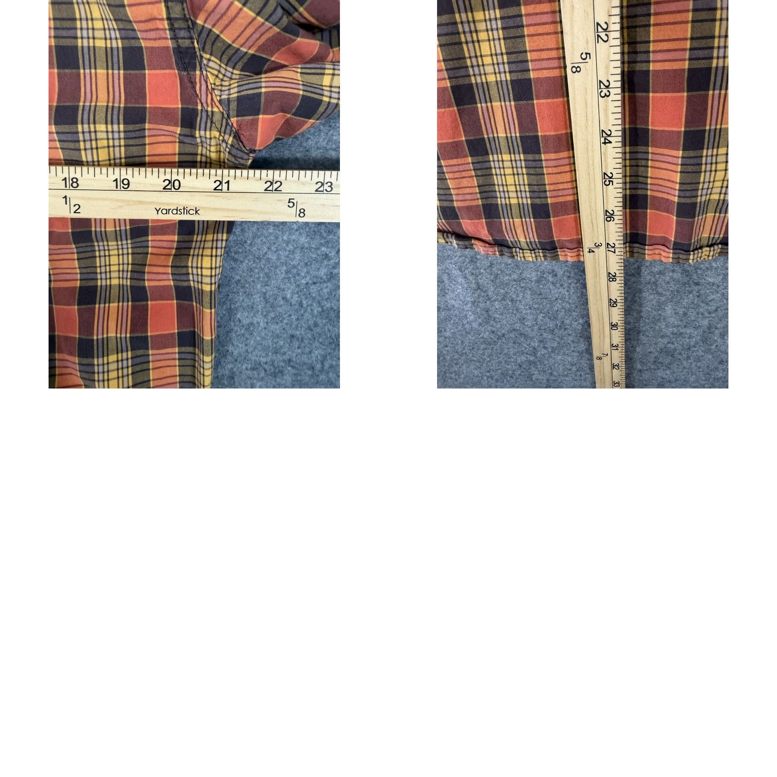 Lucky Brand Lucky Brand Western Shirt Mens M Multicolor Plaid Pearl Snap Front Flap Pocket Long Sleeve Shirts Size US M / EU 48-50 / 2 - 9 Thumbnail