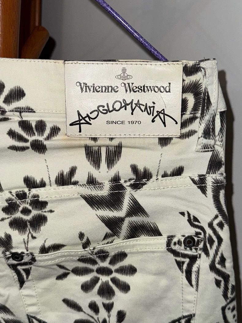 Vivienne Westwood Vivienne Westwood Brown vintage totem dyed cotton linen tr Size 25" / US 0 / IT 36 - 4 Thumbnail