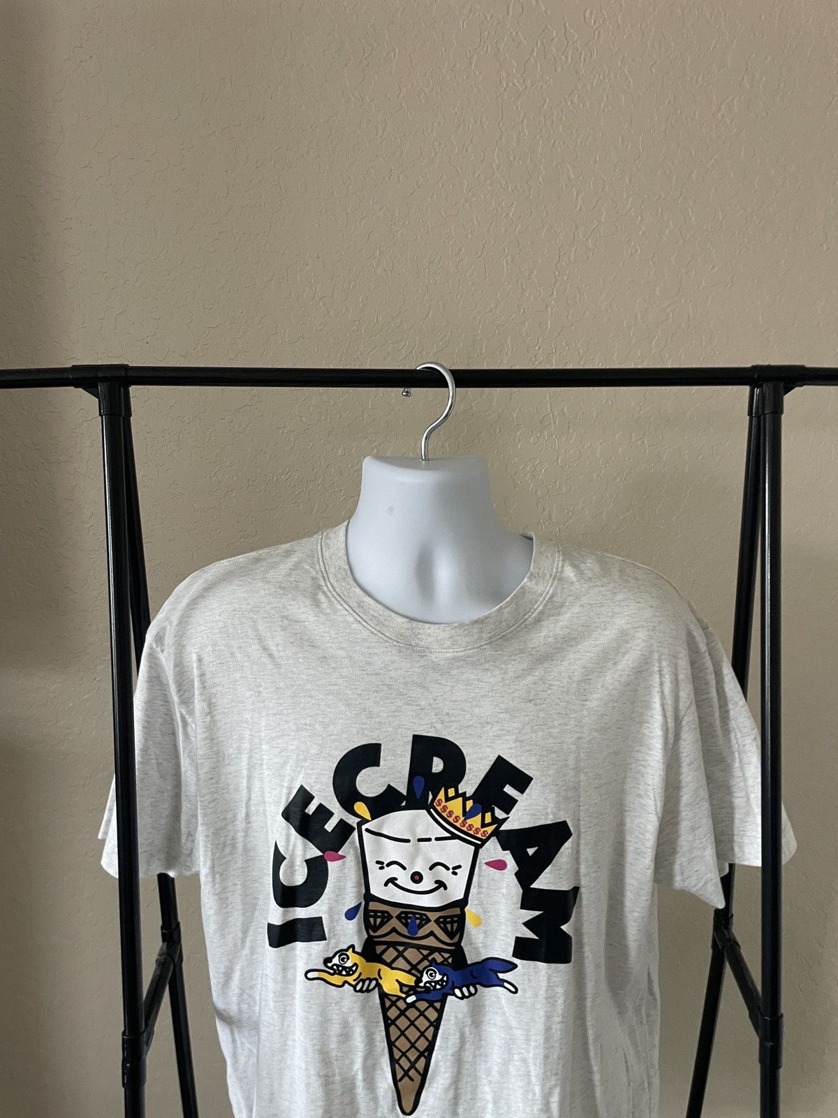 Icecream Ice Cream Fox & IC cone graphic tee Size US XL / EU 56 / 4 - 5 Thumbnail
