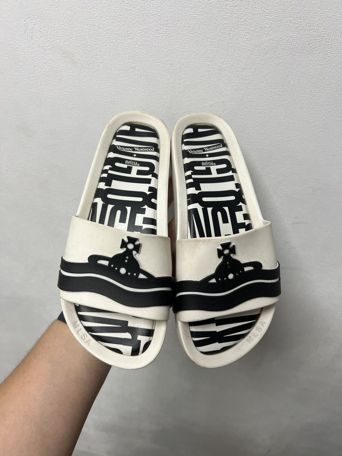 Melissa Vivienne Westwood big orb Melissa sliders Size US 6 / EU 39 - 1 Thumbnail