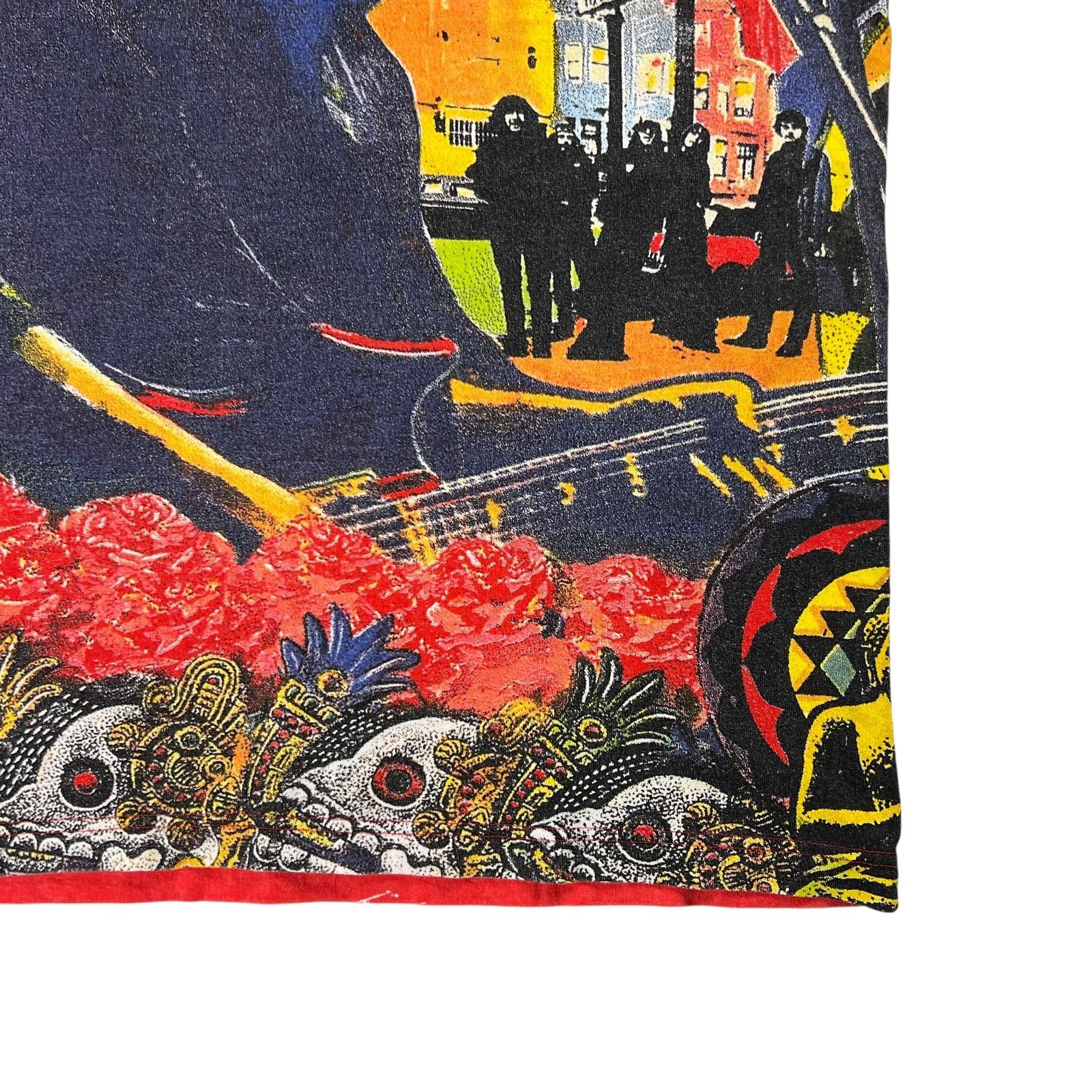 Band Tees × Grateful Dead × Vintage Vintage 90s Jerry Garcia Heaven Smiles Michael Rios AOP tee Size US XL / EU 56 / 4 - 2 Thumbnail