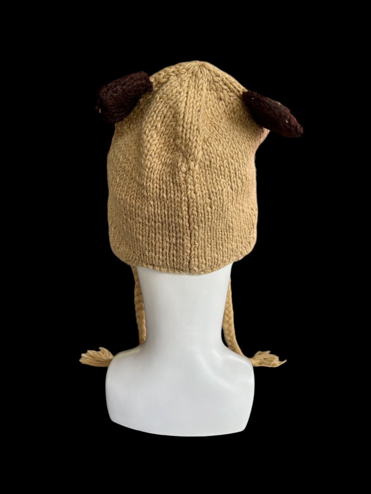 Japanese Brand × Kapital × Vintage Bunny Horn Devil Knitted Wool Beanie Hats☠️☠️ Size ONE SIZE - 5 Thumbnail