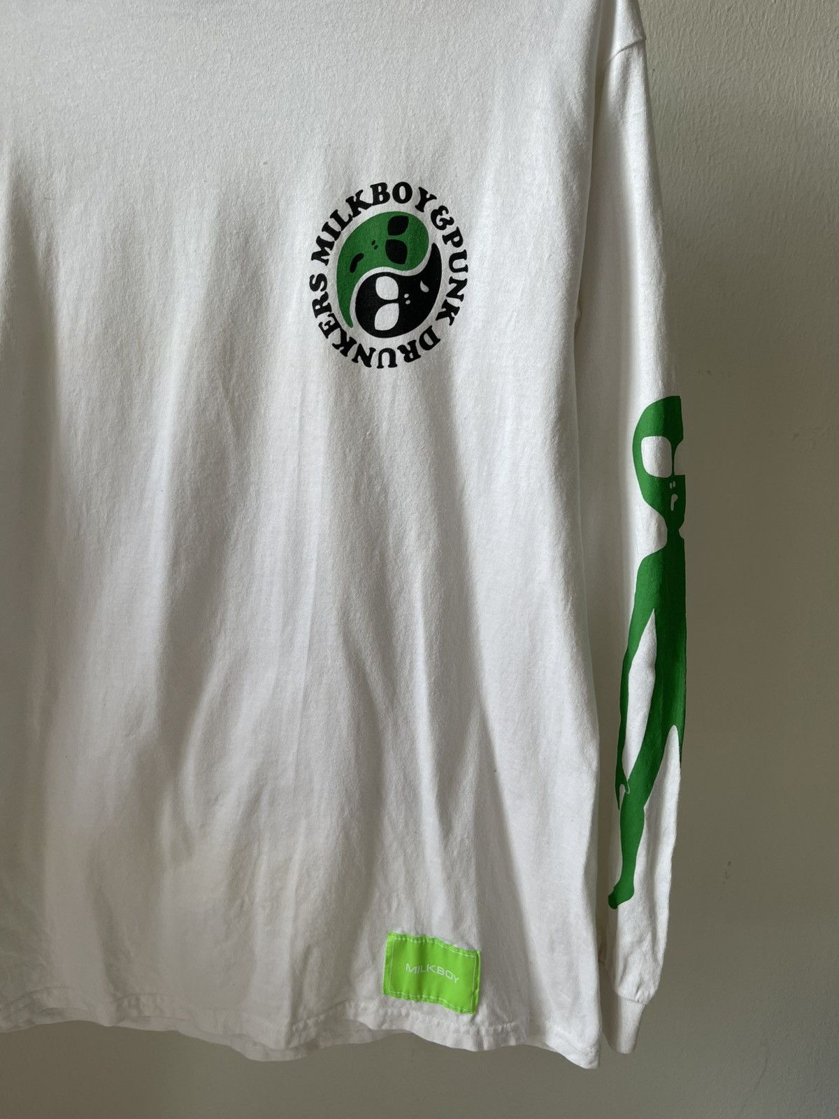 Beauty Beast 2000s Milkboy x Punk Drunkers Alien Long Sleeve Size US S / EU 44-46 / 1 - 7 Thumbnail
