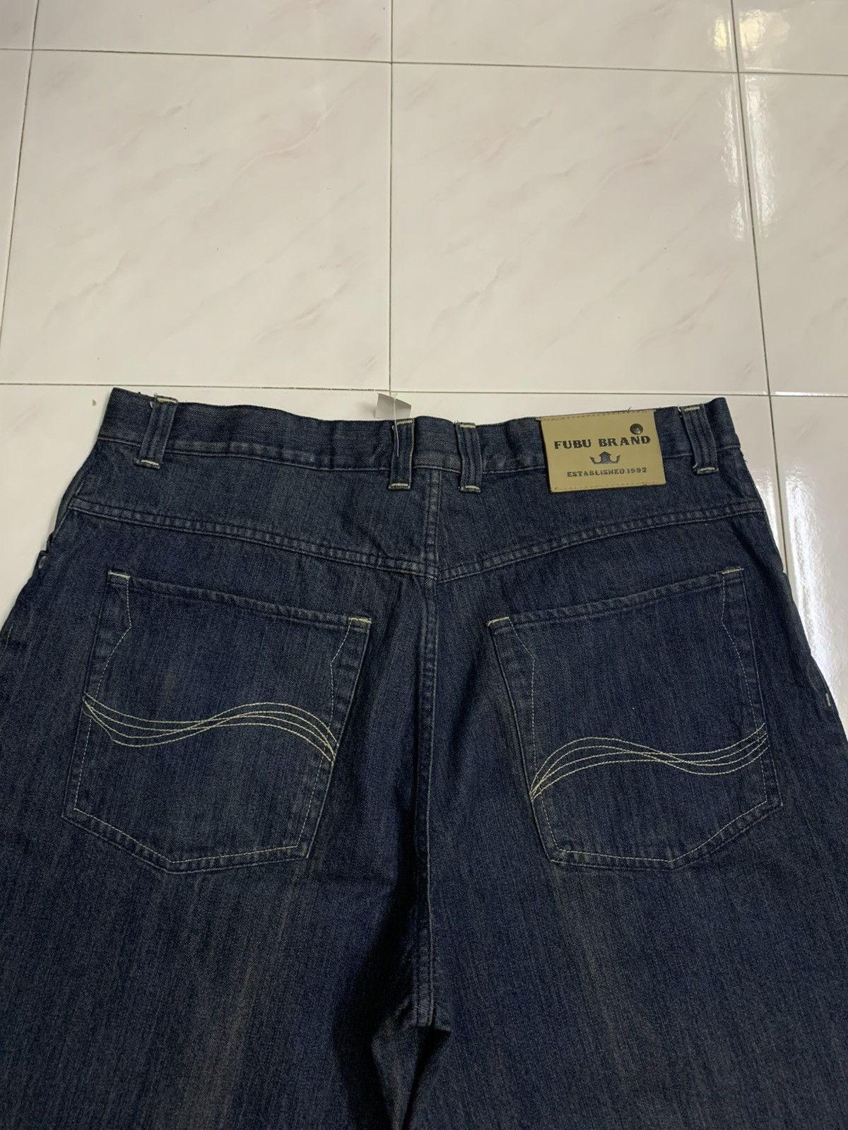 Rick Owens 2000 Fubu Collection Jorts Southpole Goa Lgb Y2K Jnco Style Size US 38 / EU 54 - 4 Thumbnail