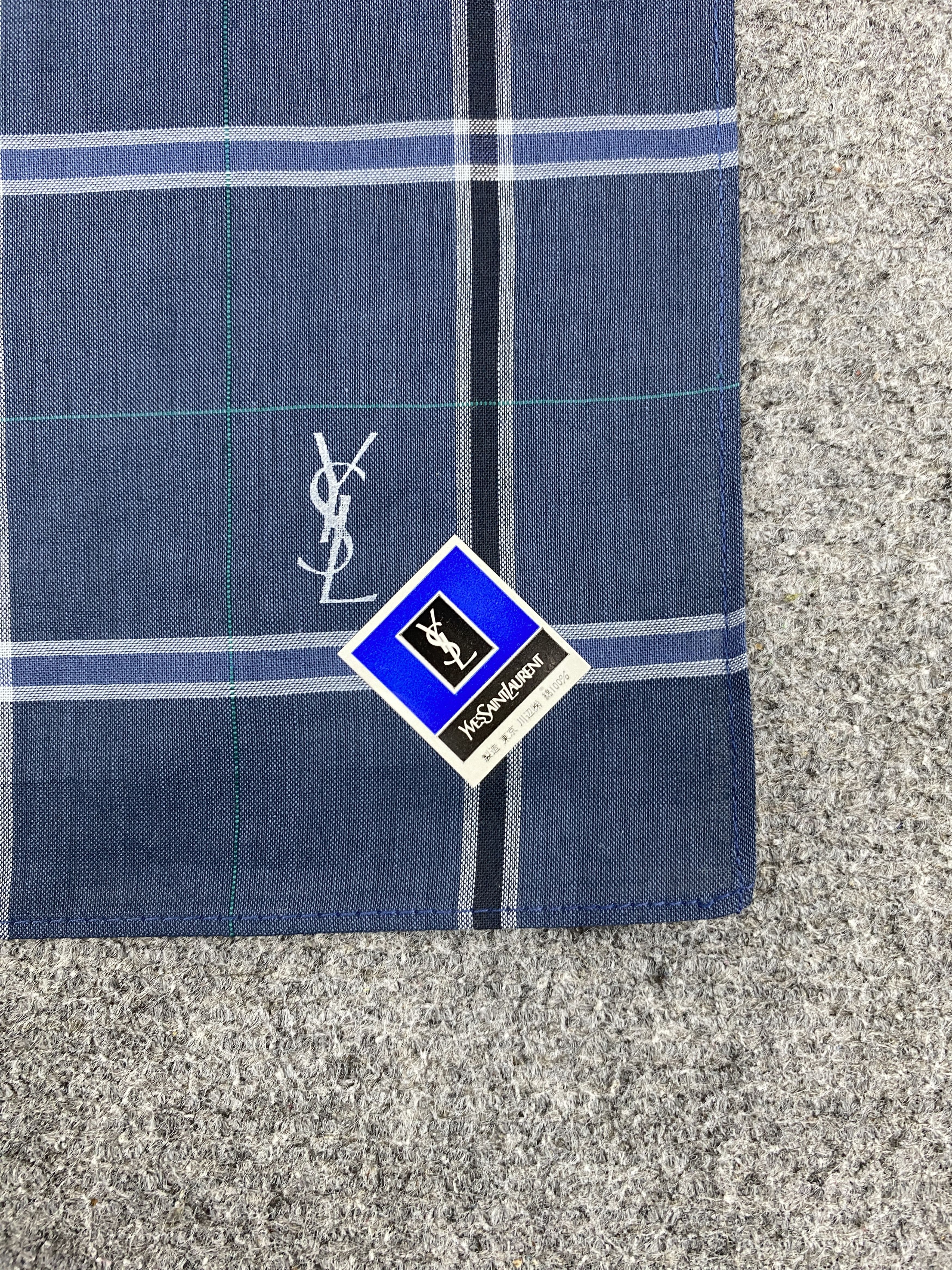 Vintage × Yves Saint Laurent Yves Saint Laurent Handkerchief / Neckerchief HKC0287 Size ONE SIZE - 5 Thumbnail