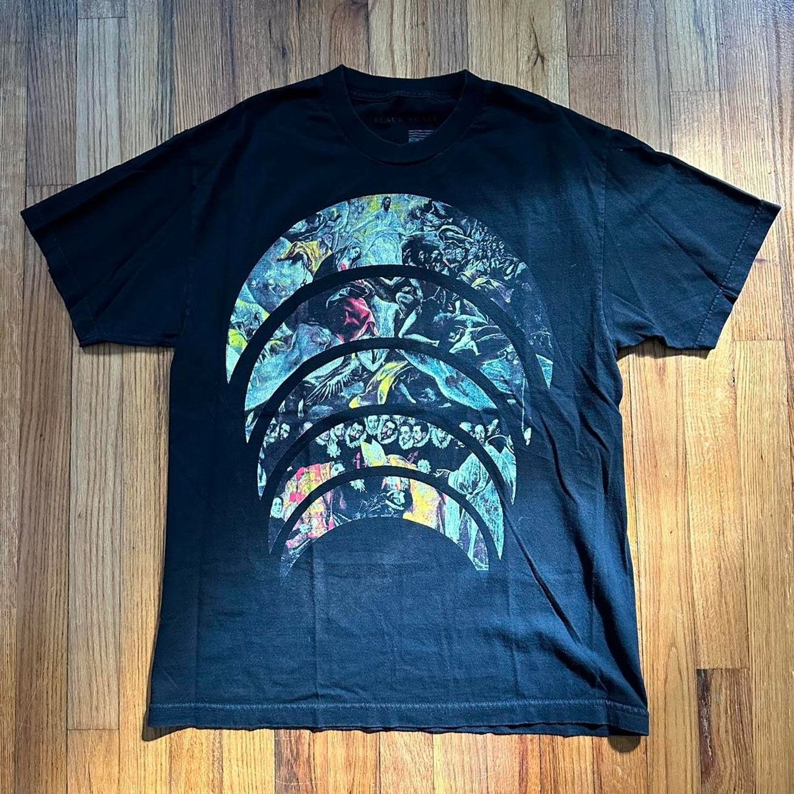Black Scale The Death Crescent T Shirt Historical Art size L
