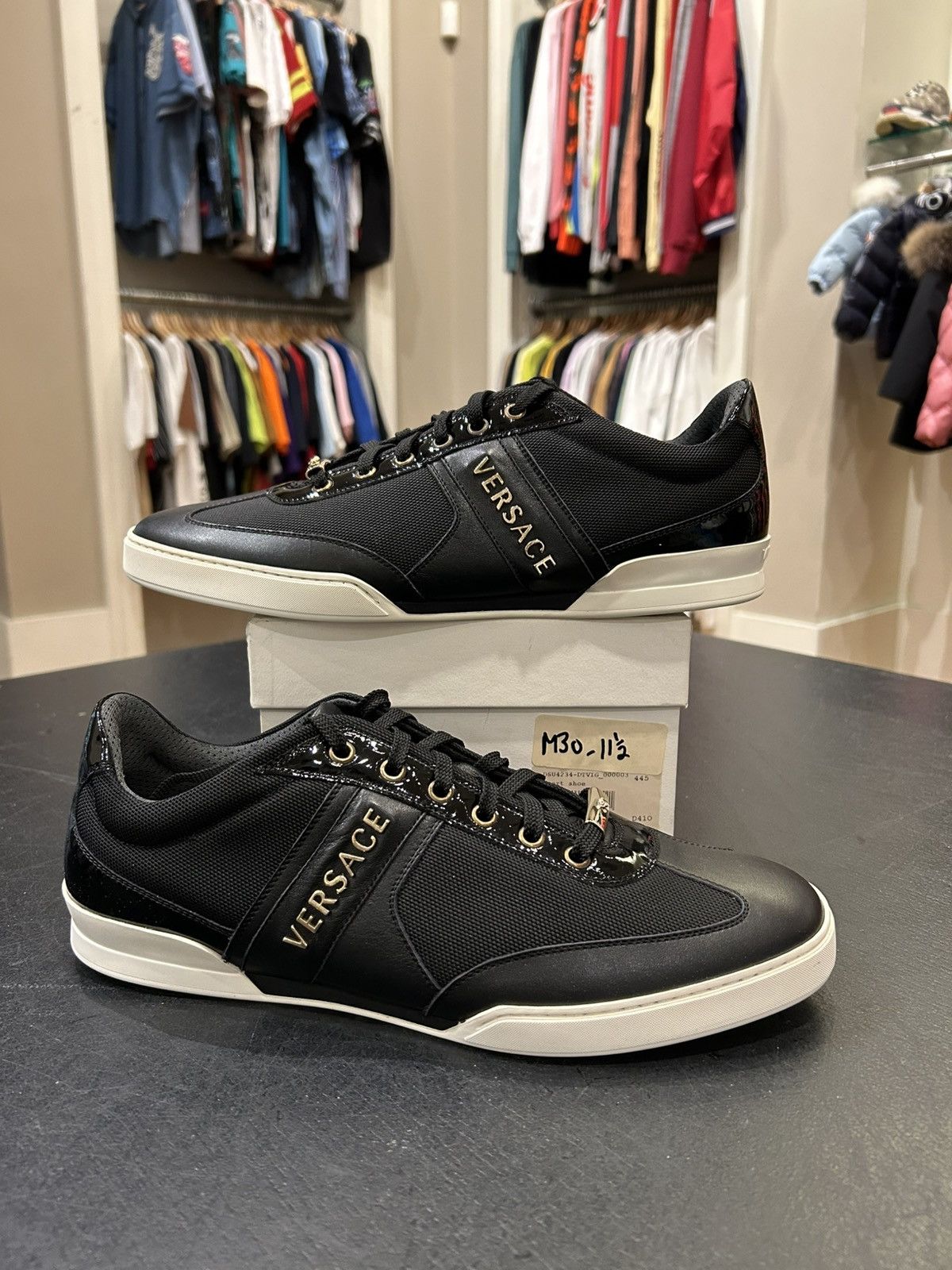 Versace Versace Low Top Sneakers Size US 11.5 / EU 44-45 - 1 Thumbnail