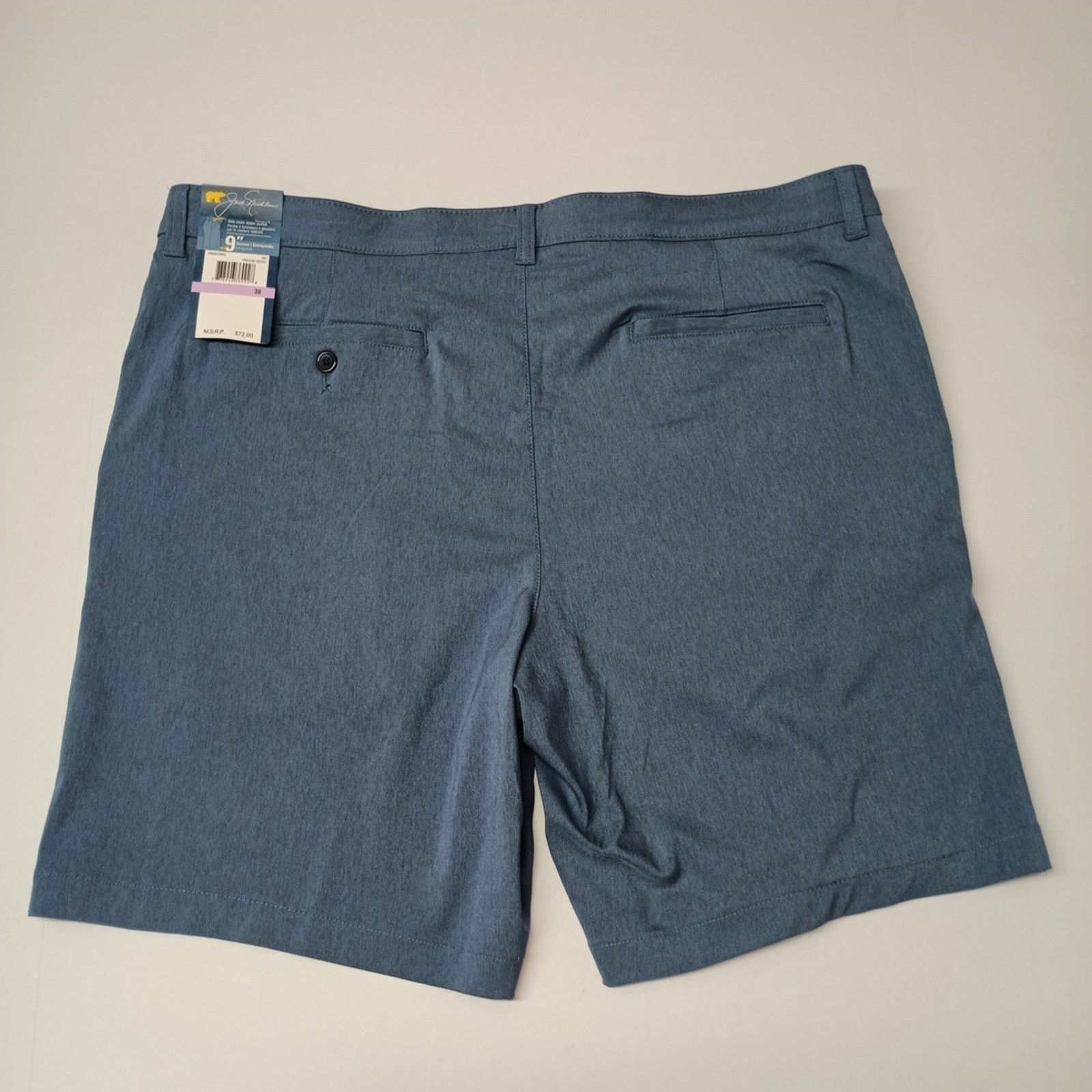 Other Jack Nicklaus Chino Golf Shorts Men's Size 38 Blue NEW Size US 38 / EU 54 - 4 Thumbnail