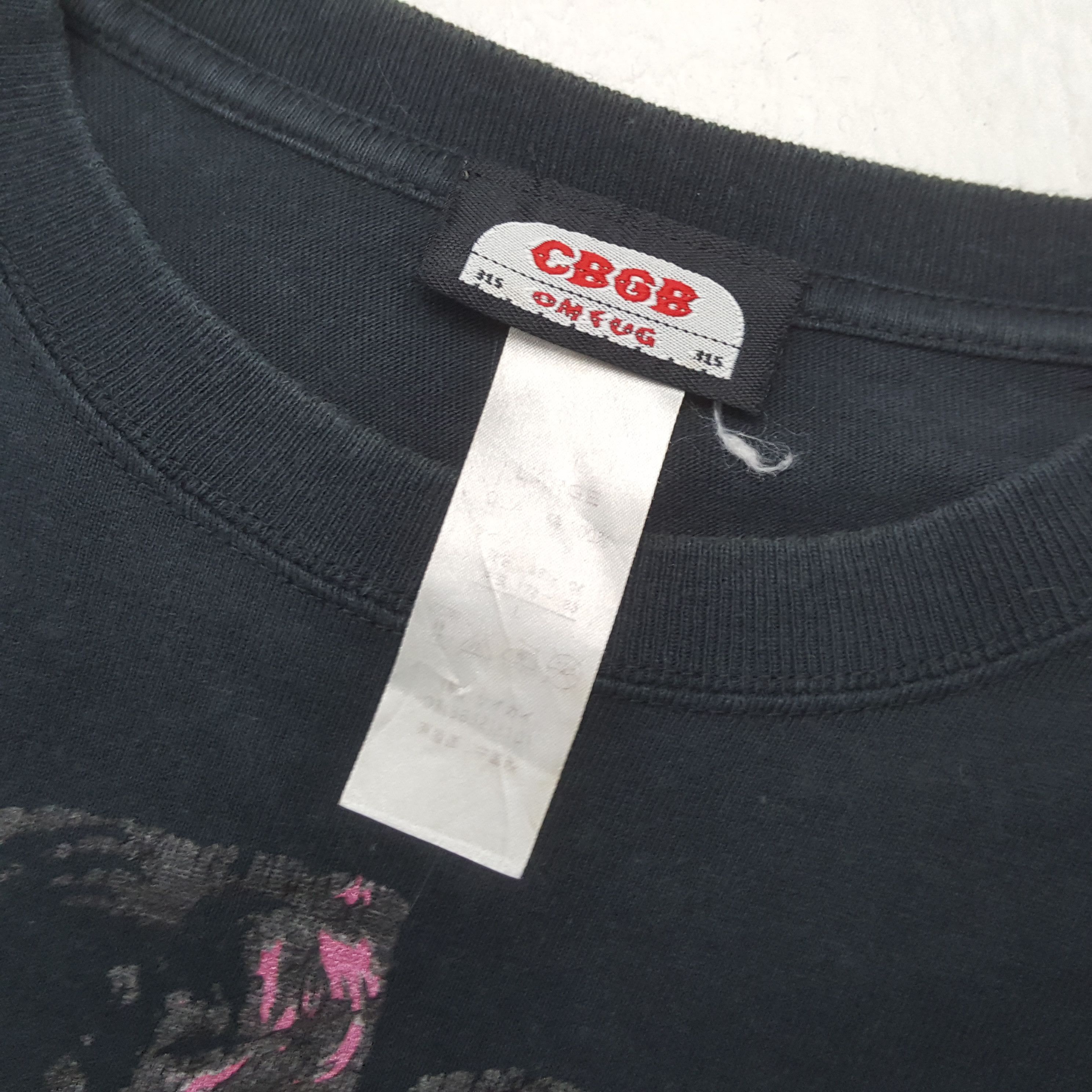 Band Tees CBGB & Omfug Home Of Underground Rock Tshirt RR5 Size US L / EU 52-54 / 3 - 4 Thumbnail