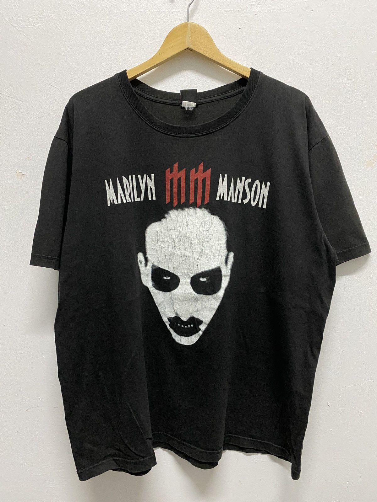 Band Tees Vintage Marilyn Manson Face T-Shirt Size XXL Size US XXL / EU 58 / 5 - 2 Thumbnail