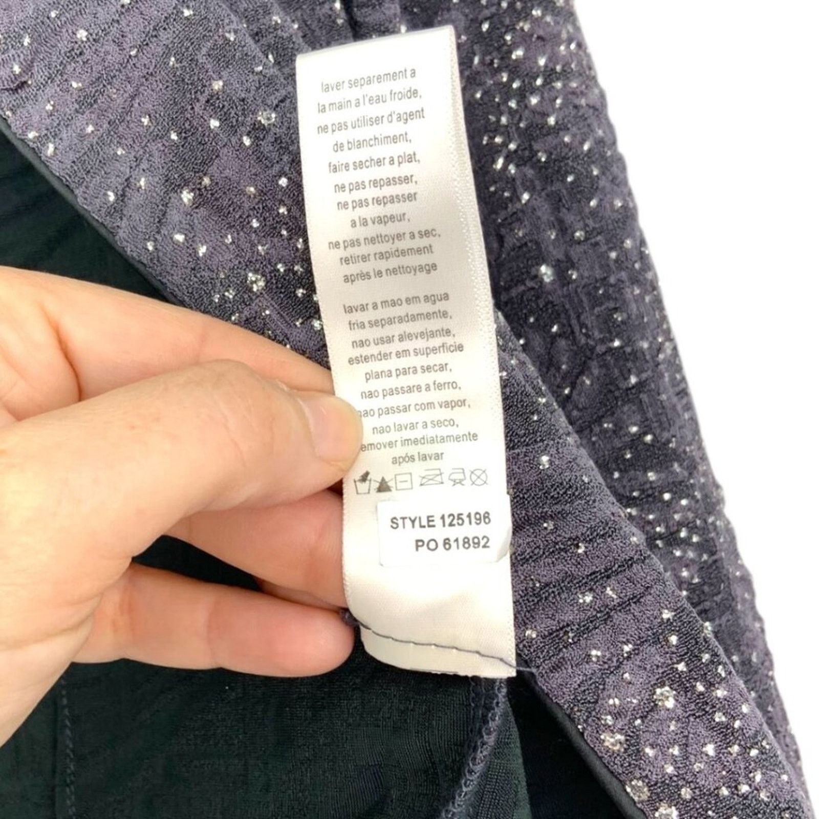 Alex Evenings Alex Evenings 3/4 Sleeve Open Cardigan Gray Silver 10 NWOT Size L / US 10 / IT 46 - 6 Thumbnail