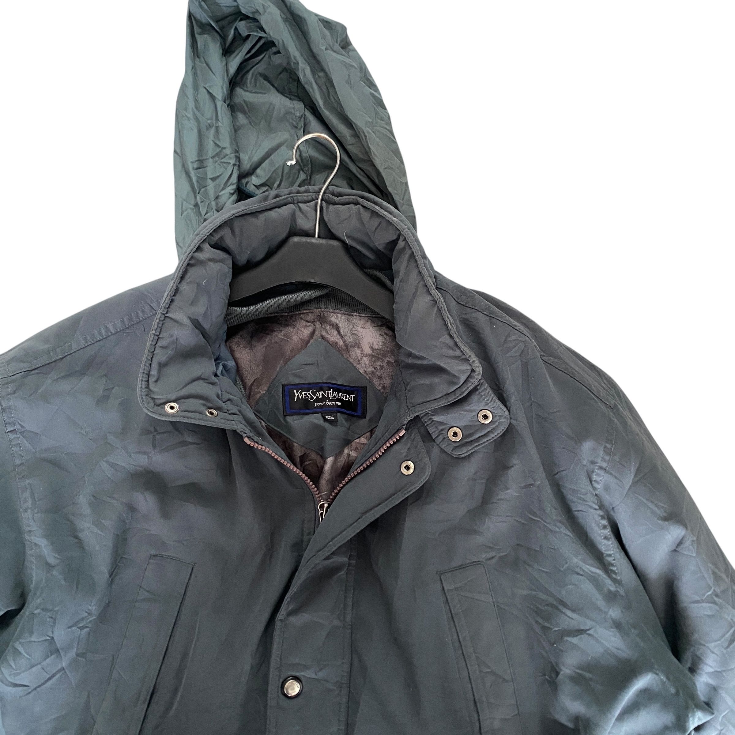 Vintage Vintage Yves Saint Laurent Puffer Down Jacket Size US XL / EU 56 / 4 - 2 Thumbnail