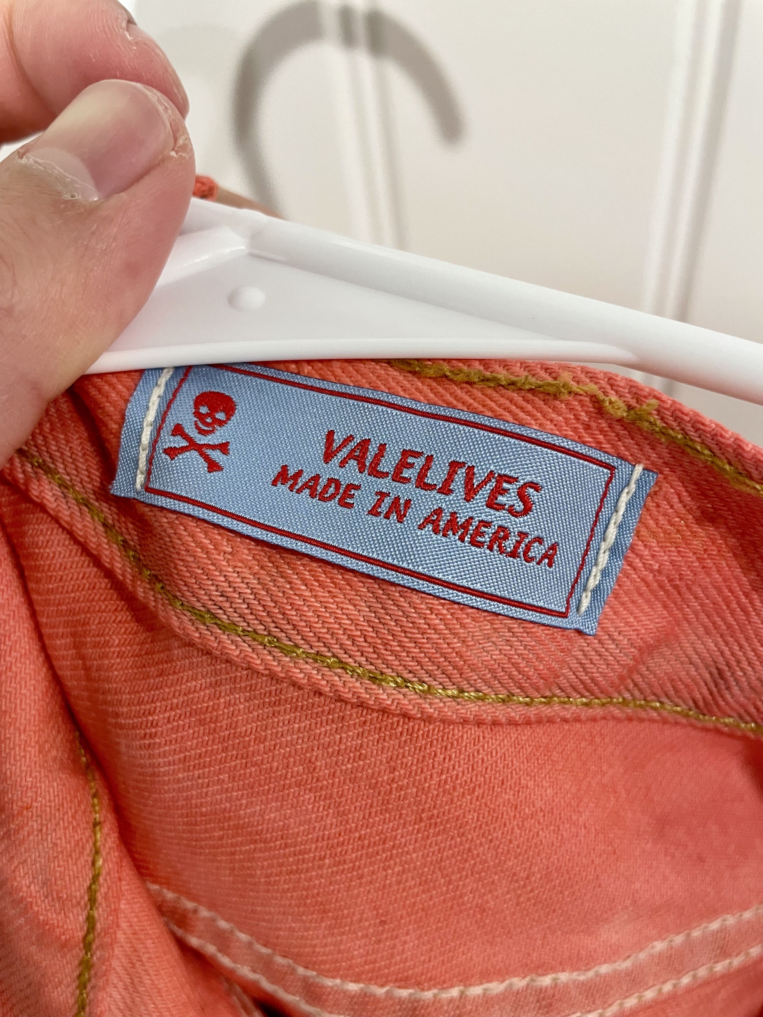 Vale Valelives Red Marble Denim Size US 32 / EU 48 - 5 Thumbnail