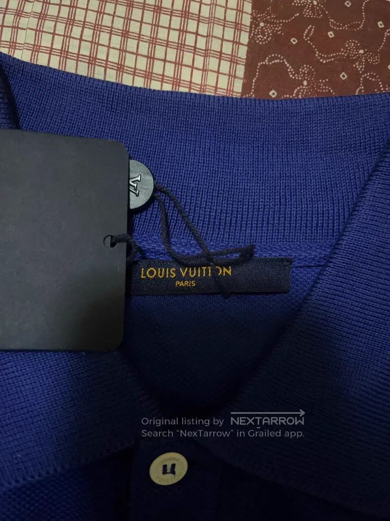 Louis Vuitton Louis Vuitton Straight Polo Neck Embroidered Short Sleeve Size US XS / EU 42 / 0 - 3 Thumbnail