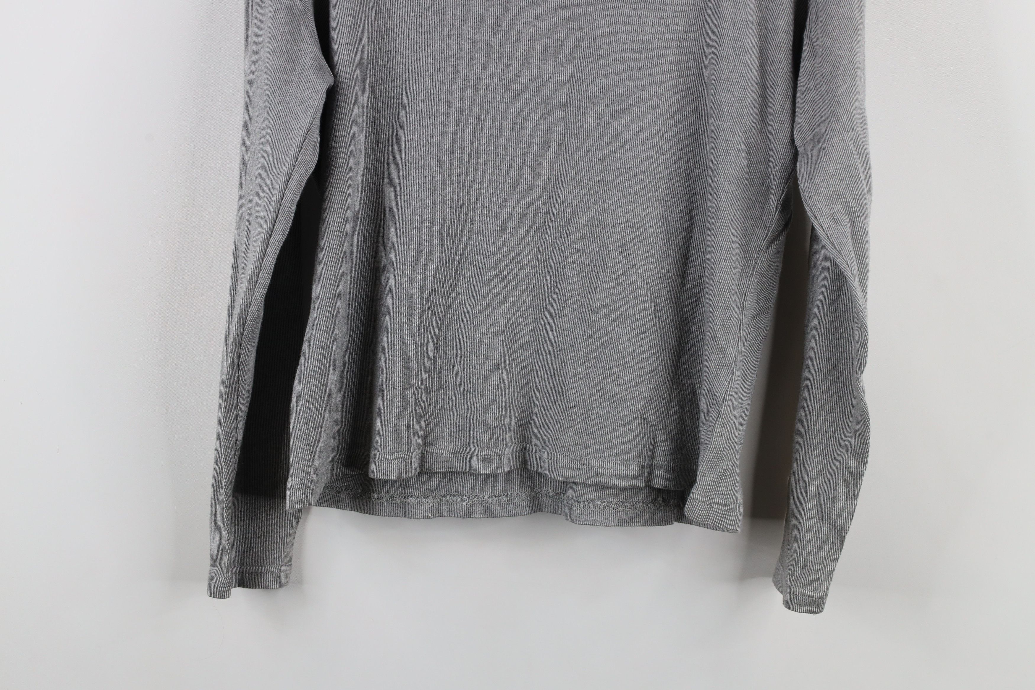 Express × Vintage Vintage 90s Y2K Express Ribbed Knit Long Sleeve T-Shirt Size S / US 4 / IT 40 - 8 Thumbnail