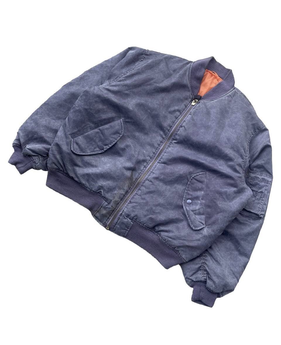 Vintage VINTAGE MA-1 KNOXVILLE MILITARY BOMBER JACKET Size US M / EU 48-50 / 2 - 7 Thumbnail