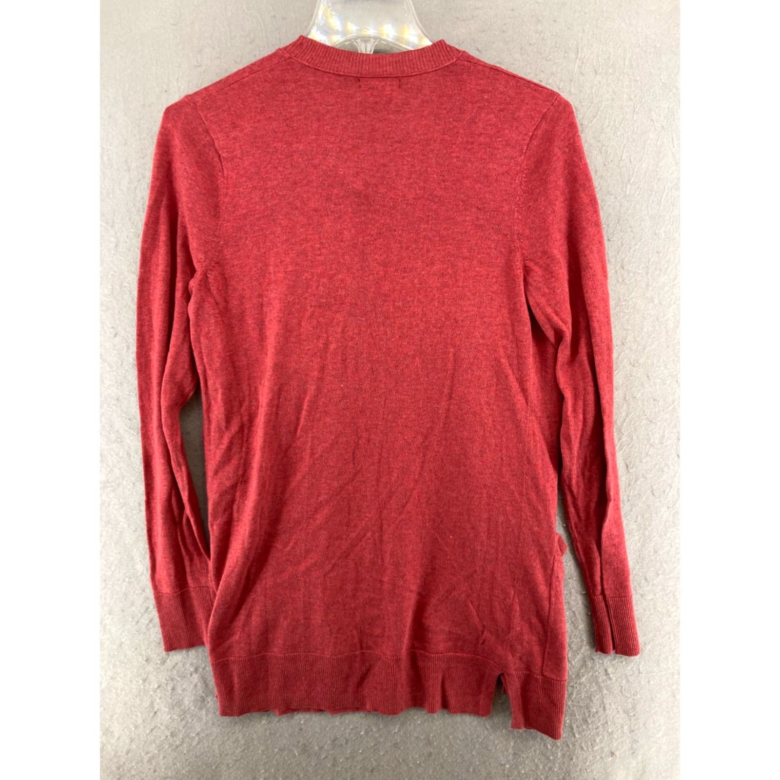 Eddie Bauer VINTAGE Eddie Bauer Women's Cardigan S Light Red Outdoor Fall Winter Women's Sweater Size S / US 4 / IT 40 - 6 Thumbnail