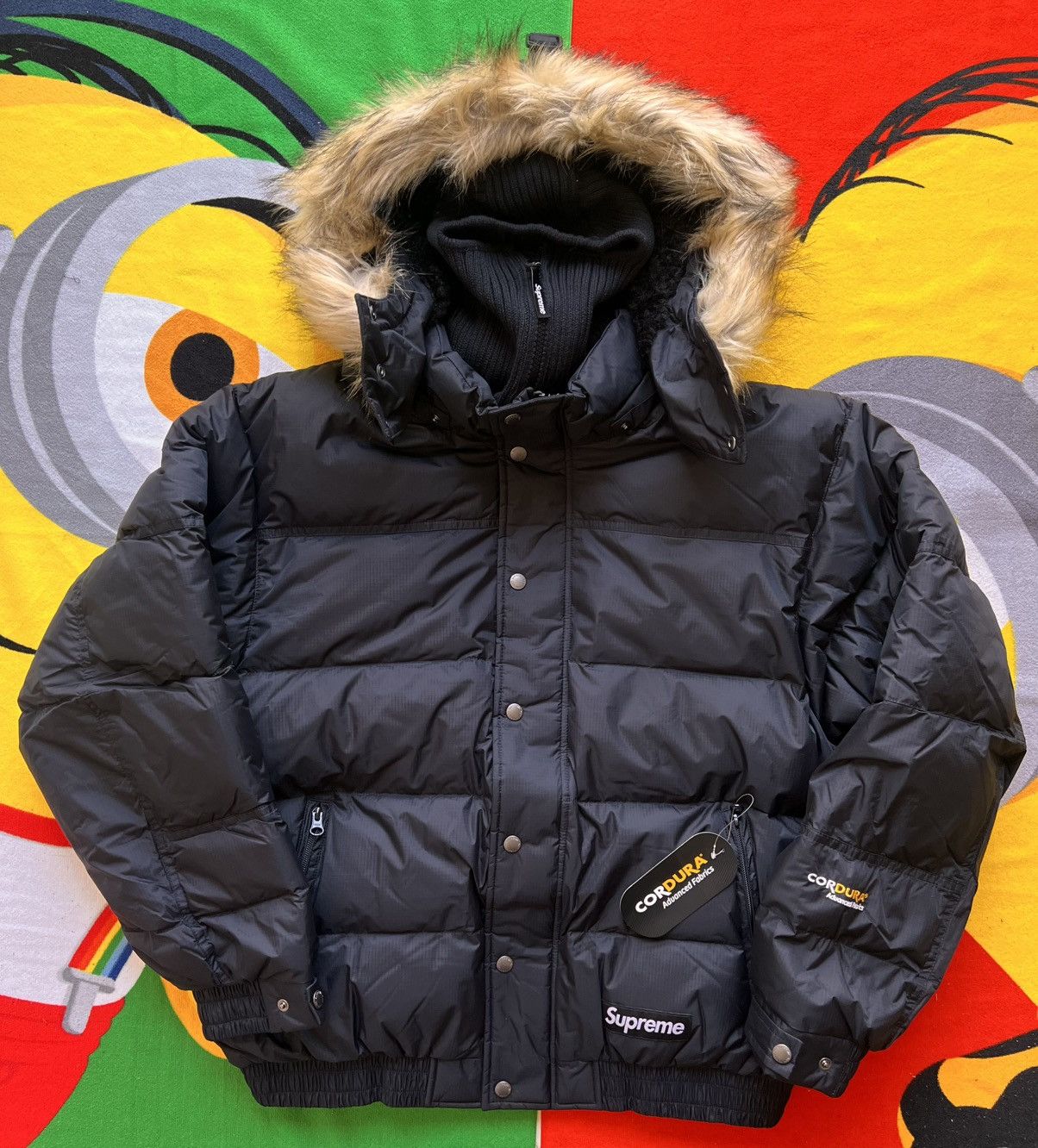 Supreme Supreme Facemask 700-Fill Down Puffer Jacket | Grailed