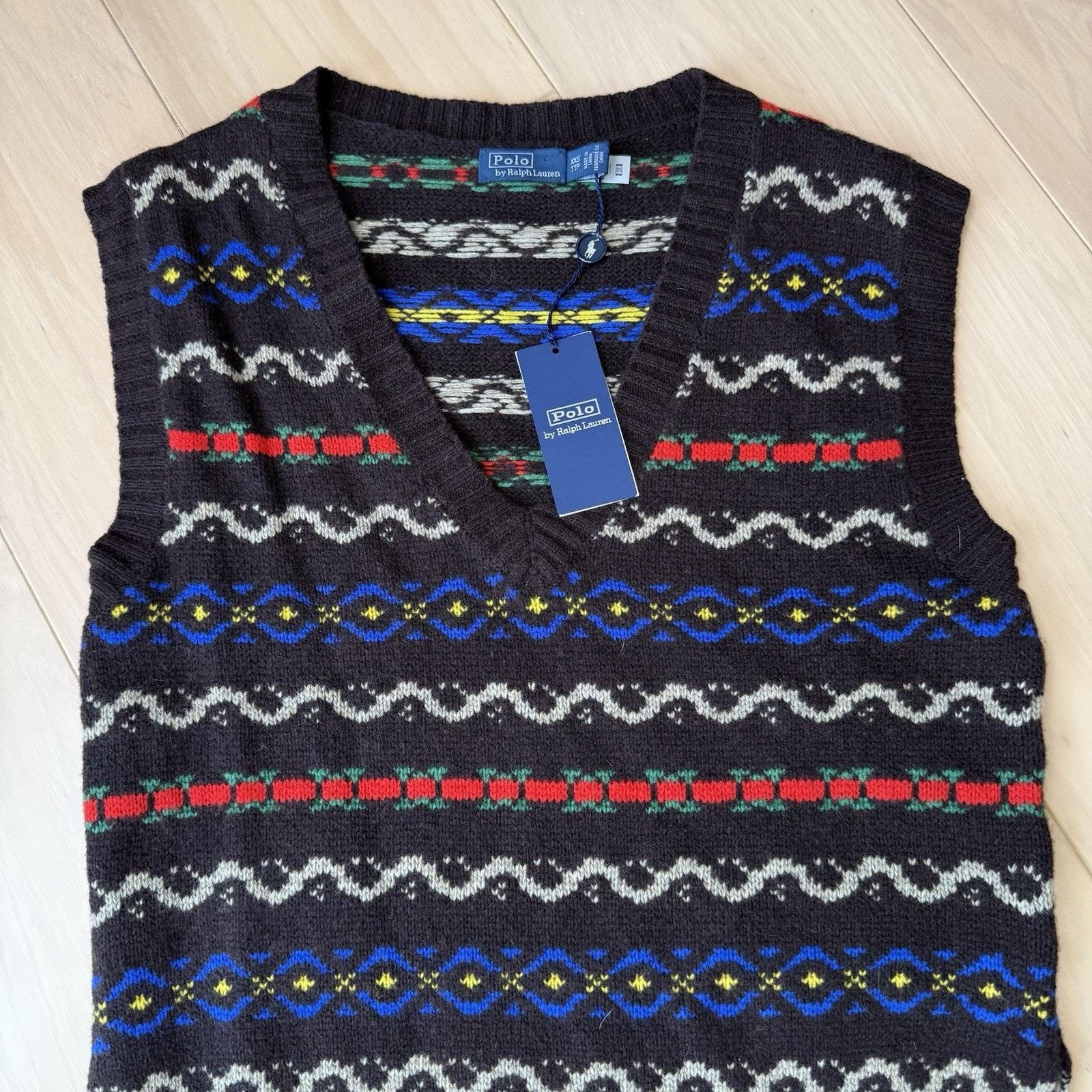 Polo Ralph Lauren Polo Ralph Lauren Fair Isle Sweater Vest Women's XS Size XS / US 0-2 / IT 36-38 - 4 Thumbnail