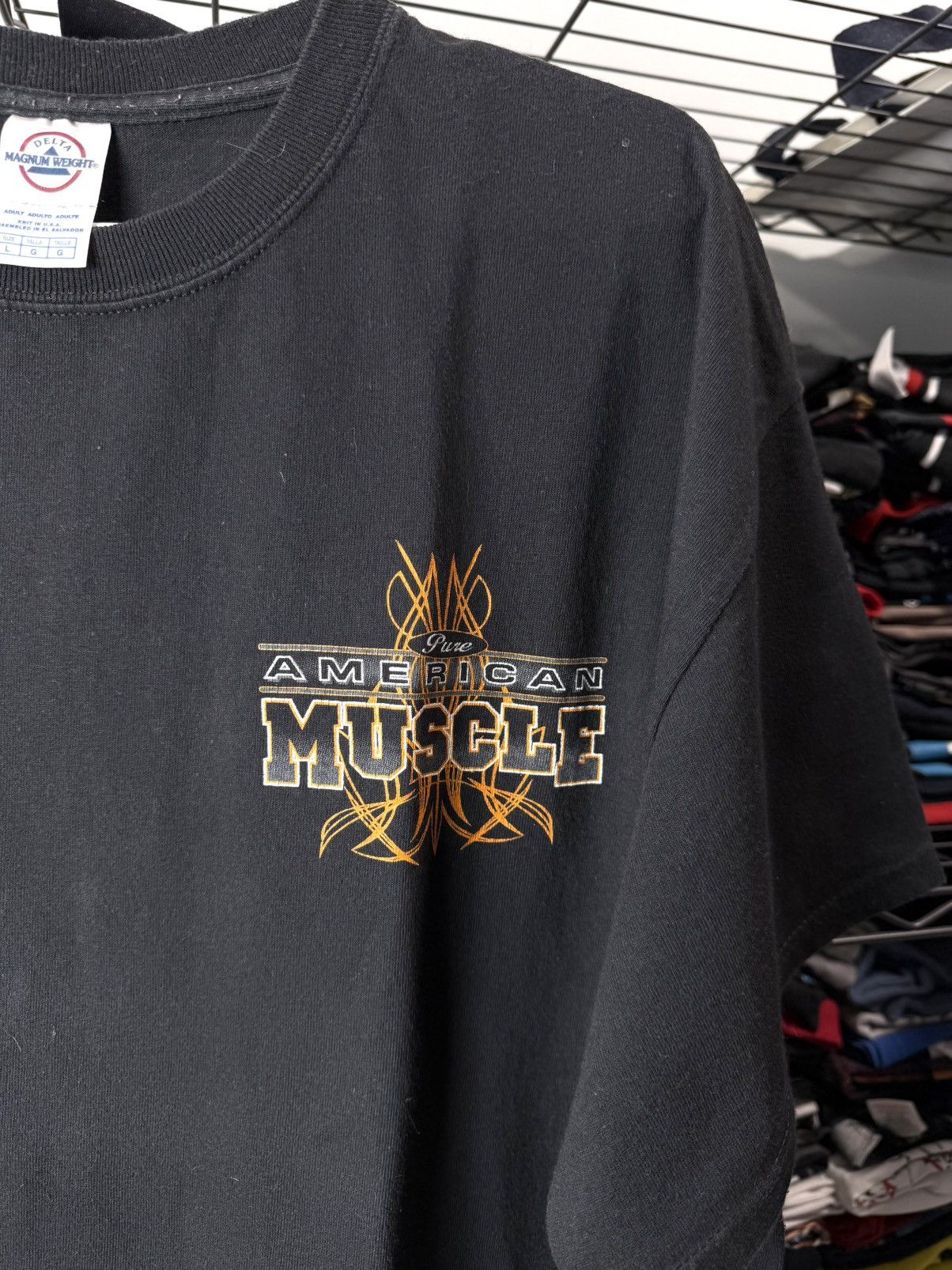 Vintage 00’s Vintage American Muscle Car Dodge Charger RT SRT TShirt Size US L / EU 52-54 / 3 - 3 Thumbnail