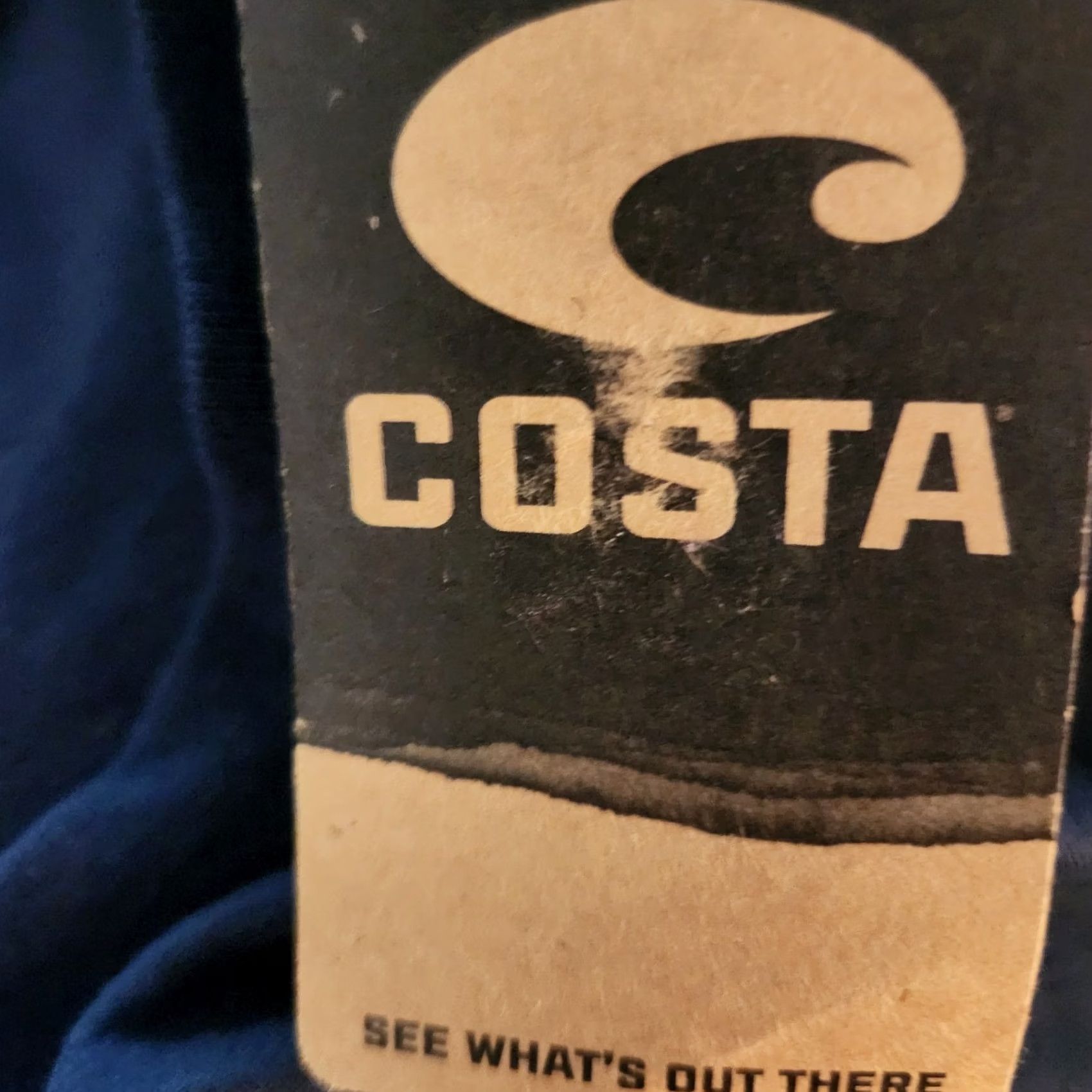 Vintage VINTAGE Costa Del Mar T Shirt Tee Mens XL Navy Blue Classic Logo Double Sided New Size US XL / EU 56 / 4 - 6 Thumbnail