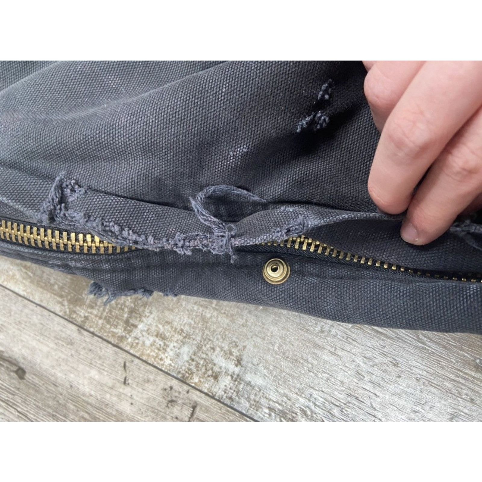 Dickies × Vintage Crazy Vintage Y2K Dickies Blasted Overalls 40x34 USA Size US 40 / EU 56 - 13 Thumbnail