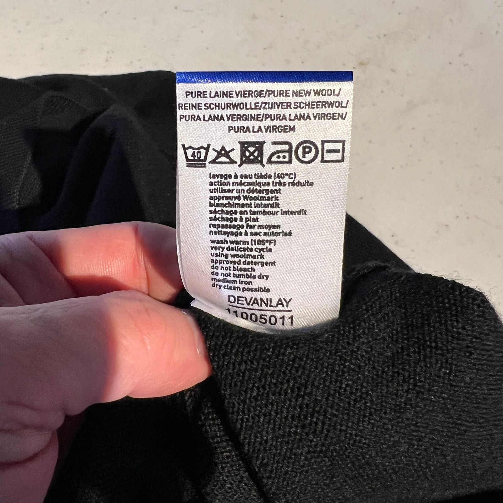 Lacoste Lacoste Men's Black Quarter Zip Sweater XL Size 6 23x27 Size US XL / EU 56 / 4 - 6 Thumbnail