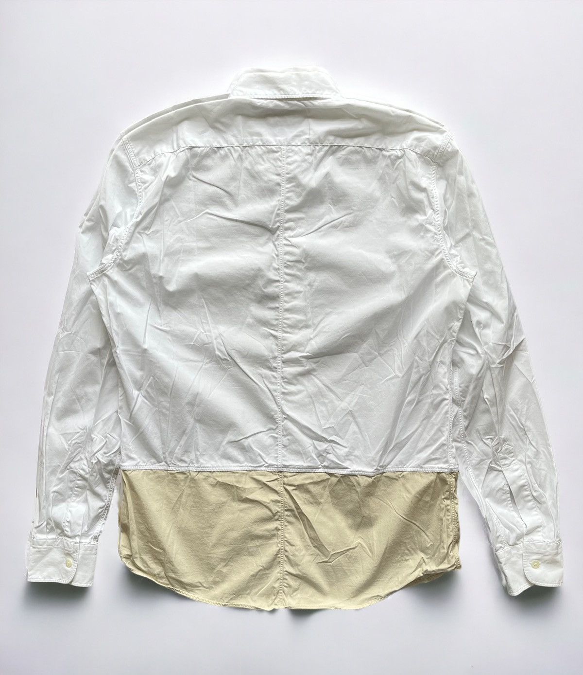 Dries Van Noten Dries Van Noten Two blocks tone shirt Size US M / EU 48-50 / 2 - 7 Thumbnail