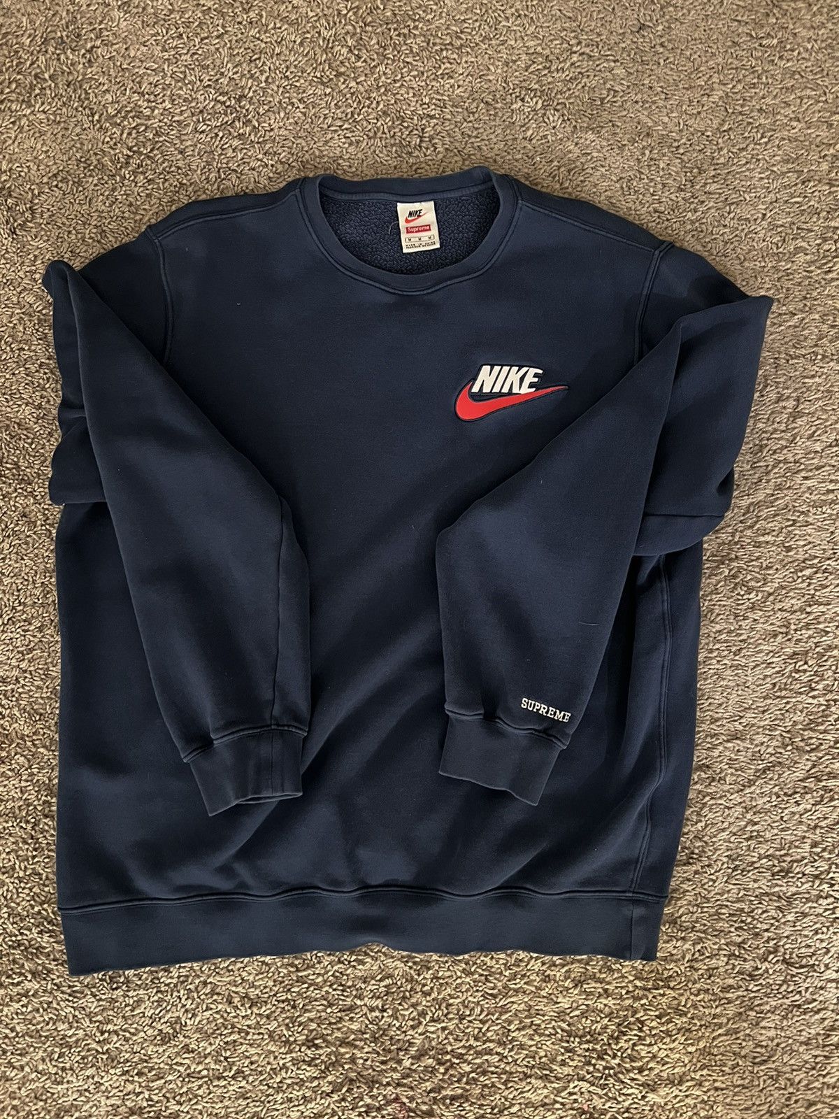 Nike sparx X Supreme Crewneck FW18