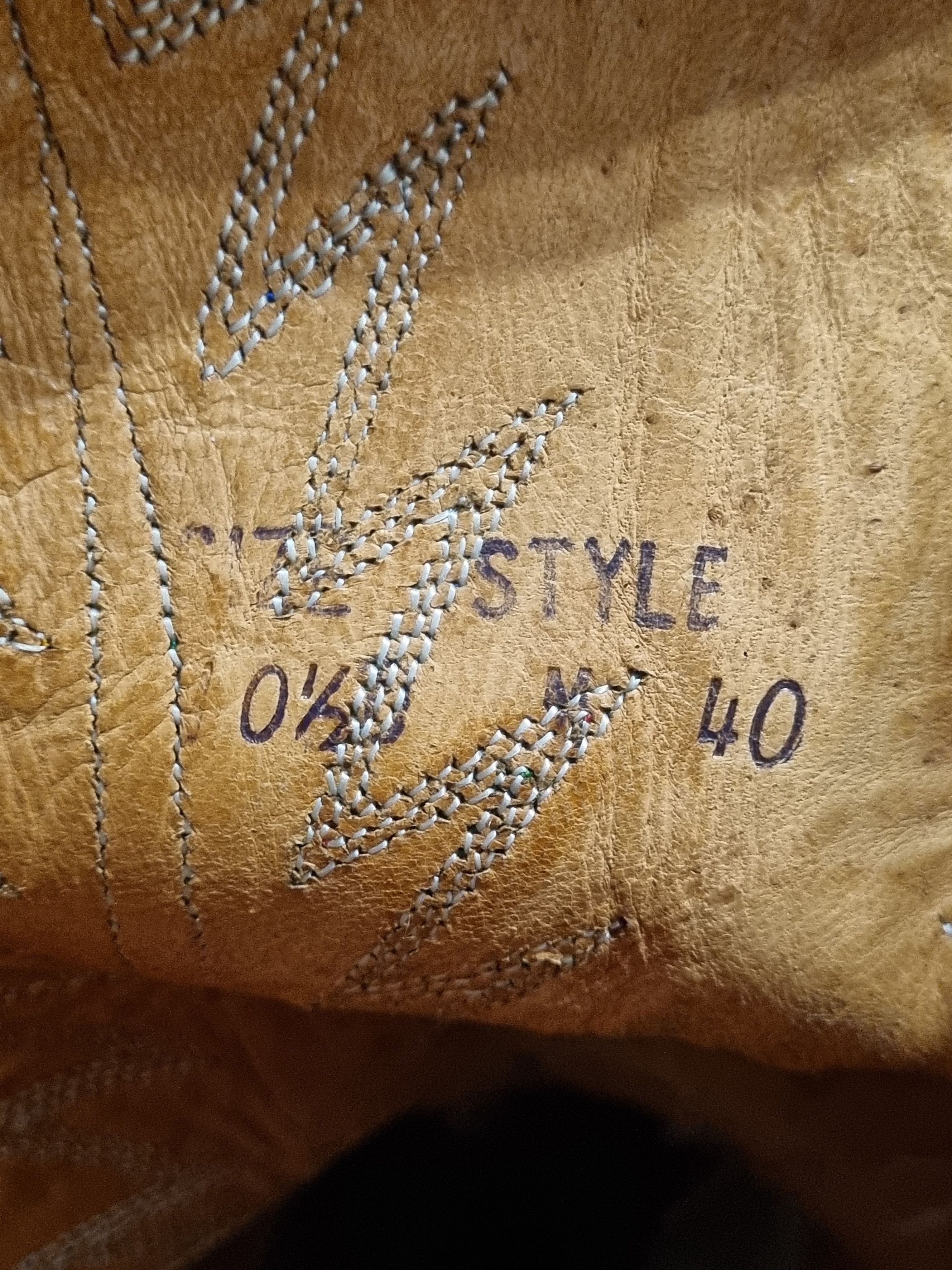 Vintage Vintage Leather Cowboy Western Boots Size US 10.5 / EU 43-44 - 19 Thumbnail
