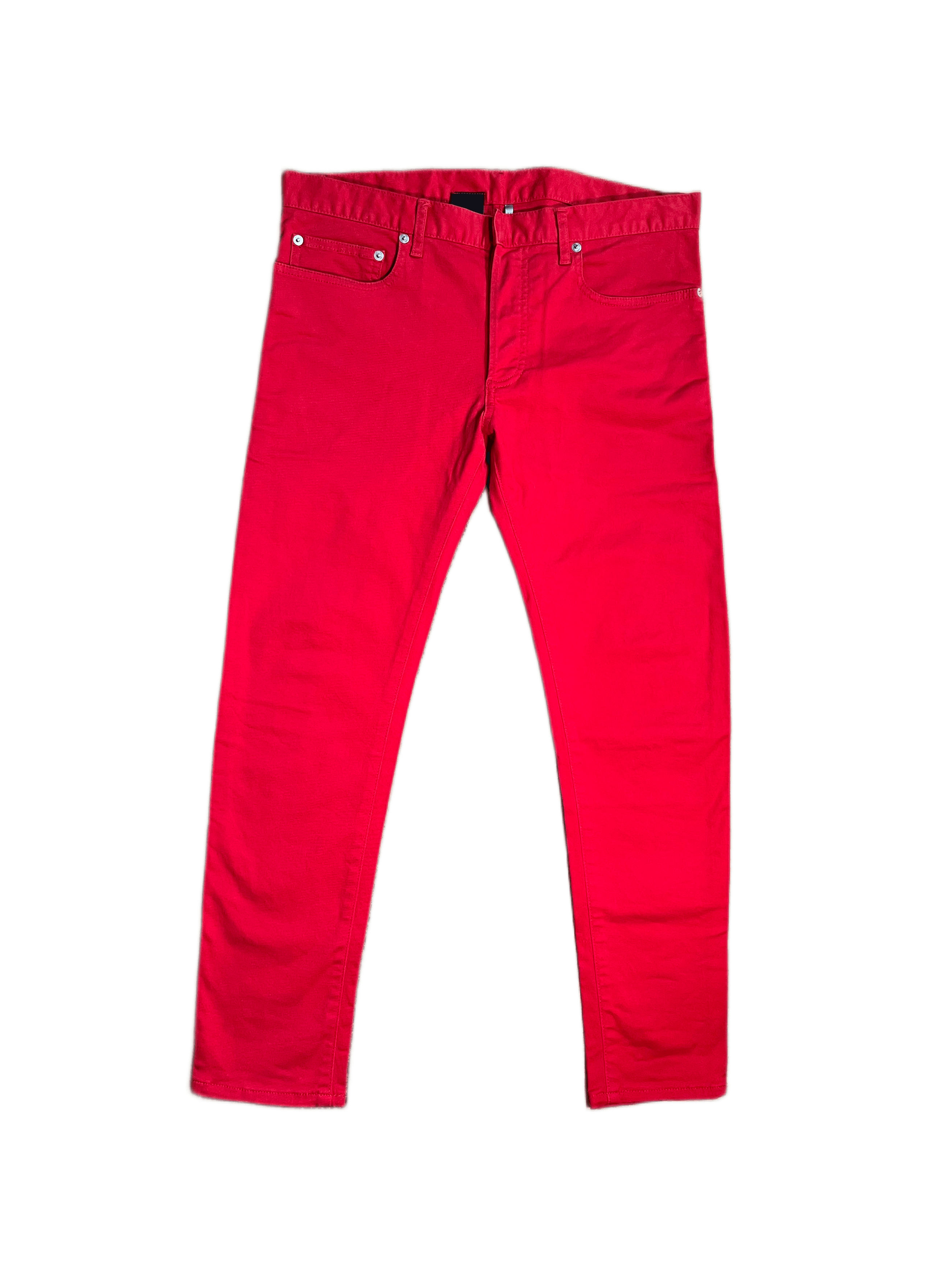 Dior × Hedi Slimane Dior SS05 Red Denim | Grailed
