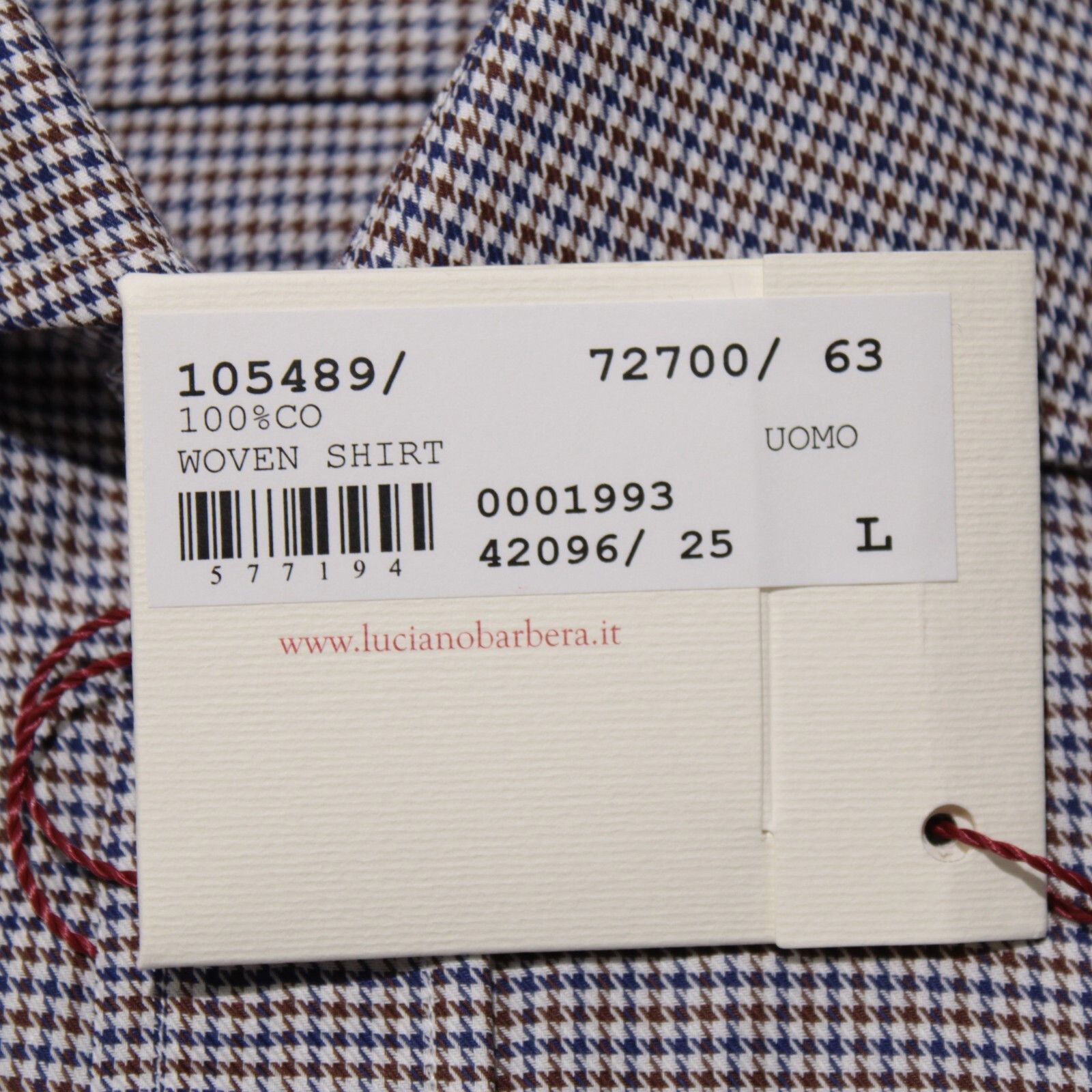 Luciano Barbera Luciano Barbera New with tags Shirt Size L US In Brown Size US L / EU 52-54 / 3 - 7 Thumbnail